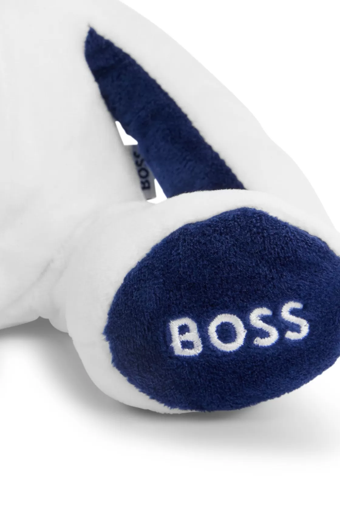 HUGO BOSS Baby Faux-fur Cuddly Toy With Embroidered Logos White Cheap