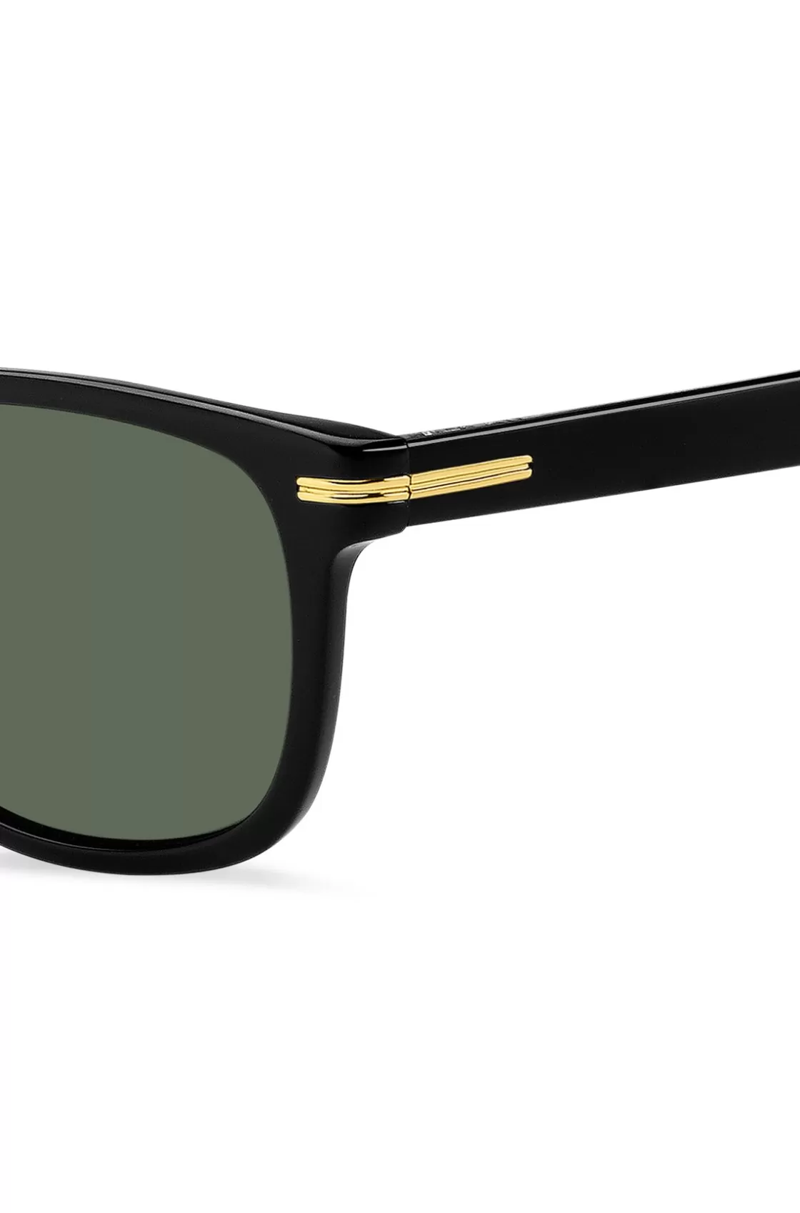 HUGO BOSS Black-acetate Sunglasses With Gold-tone Hardware Assorted-Pre-Pack Fashion