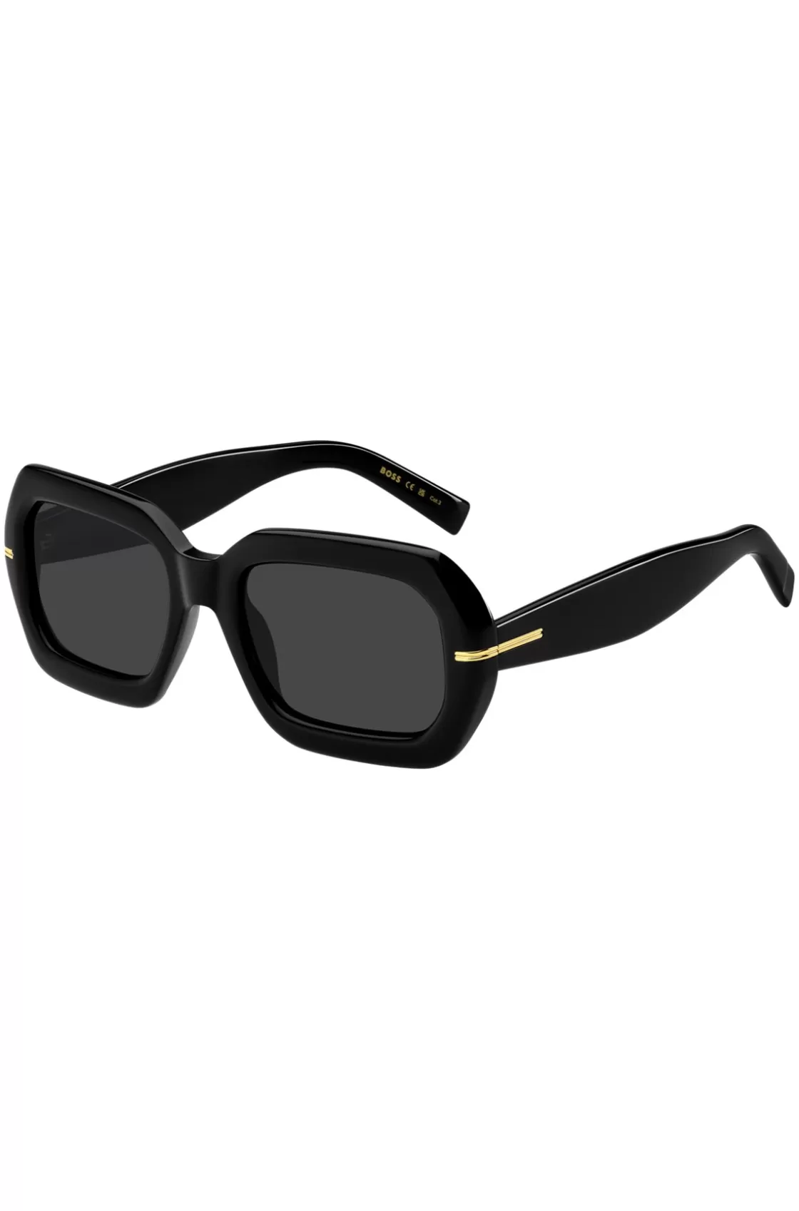 HUGO BOSS Black-acetate Sunglasses With Gold-tone Hinges Assorted-Pre-Pack Cheap