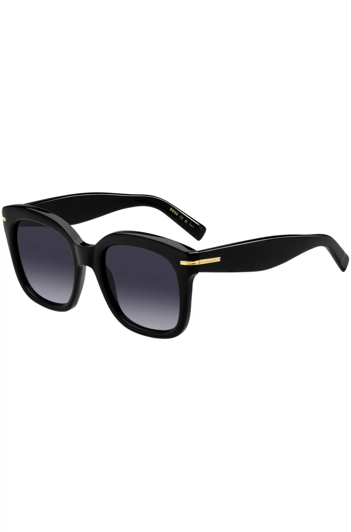 HUGO BOSS Black-acetate Sunglasses With Gold-tone Hinges Assorted-Pre-Pack Fashion