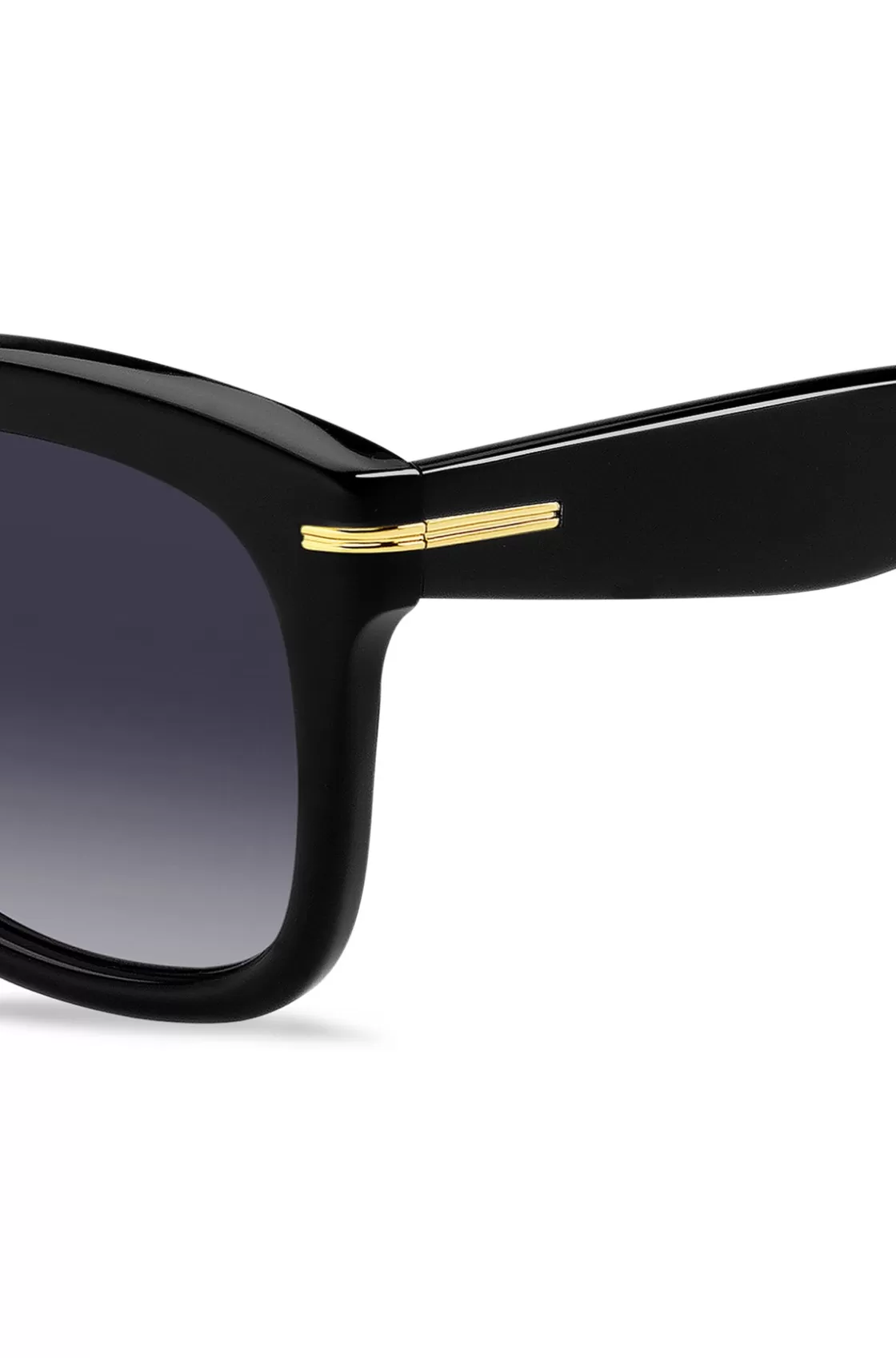 HUGO BOSS Black-acetate Sunglasses With Gold-tone Hinges Assorted-Pre-Pack Fashion