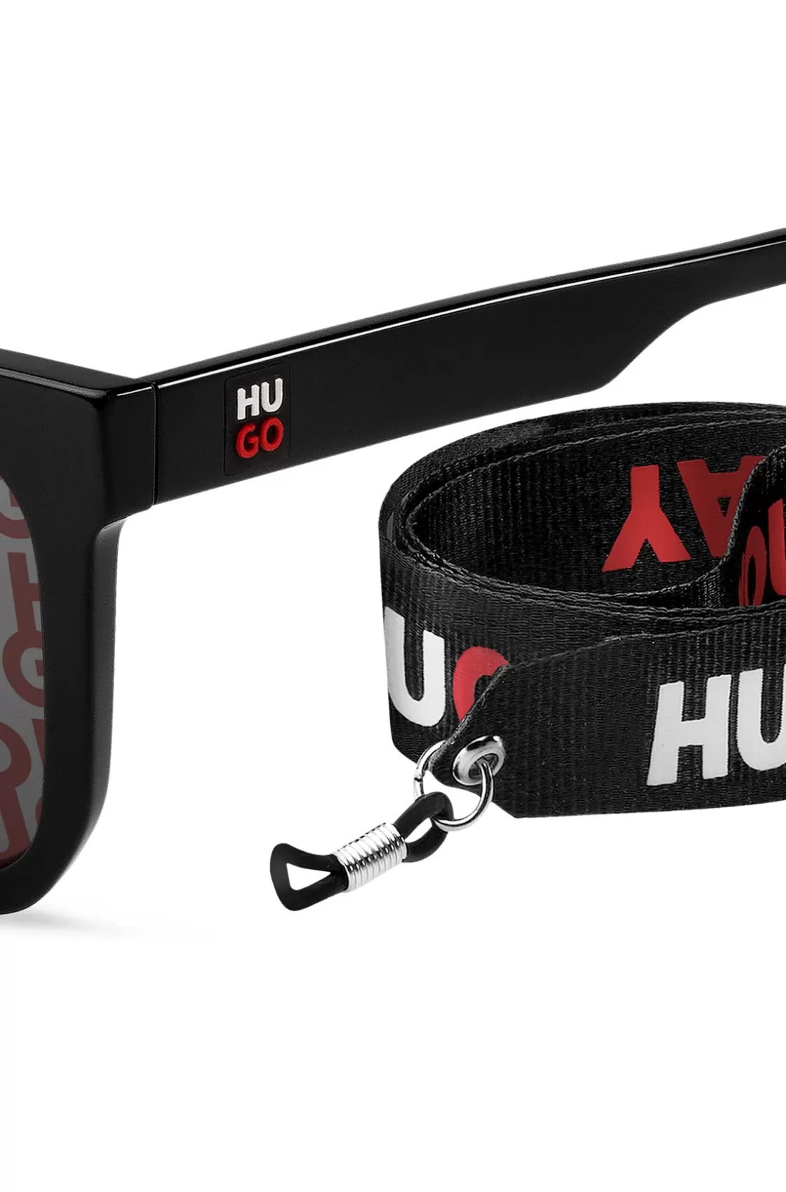 HUGO BOSS Black-acetate Sunglasses With Stacked-logo Lenses Assorted-Pre-Pack Store