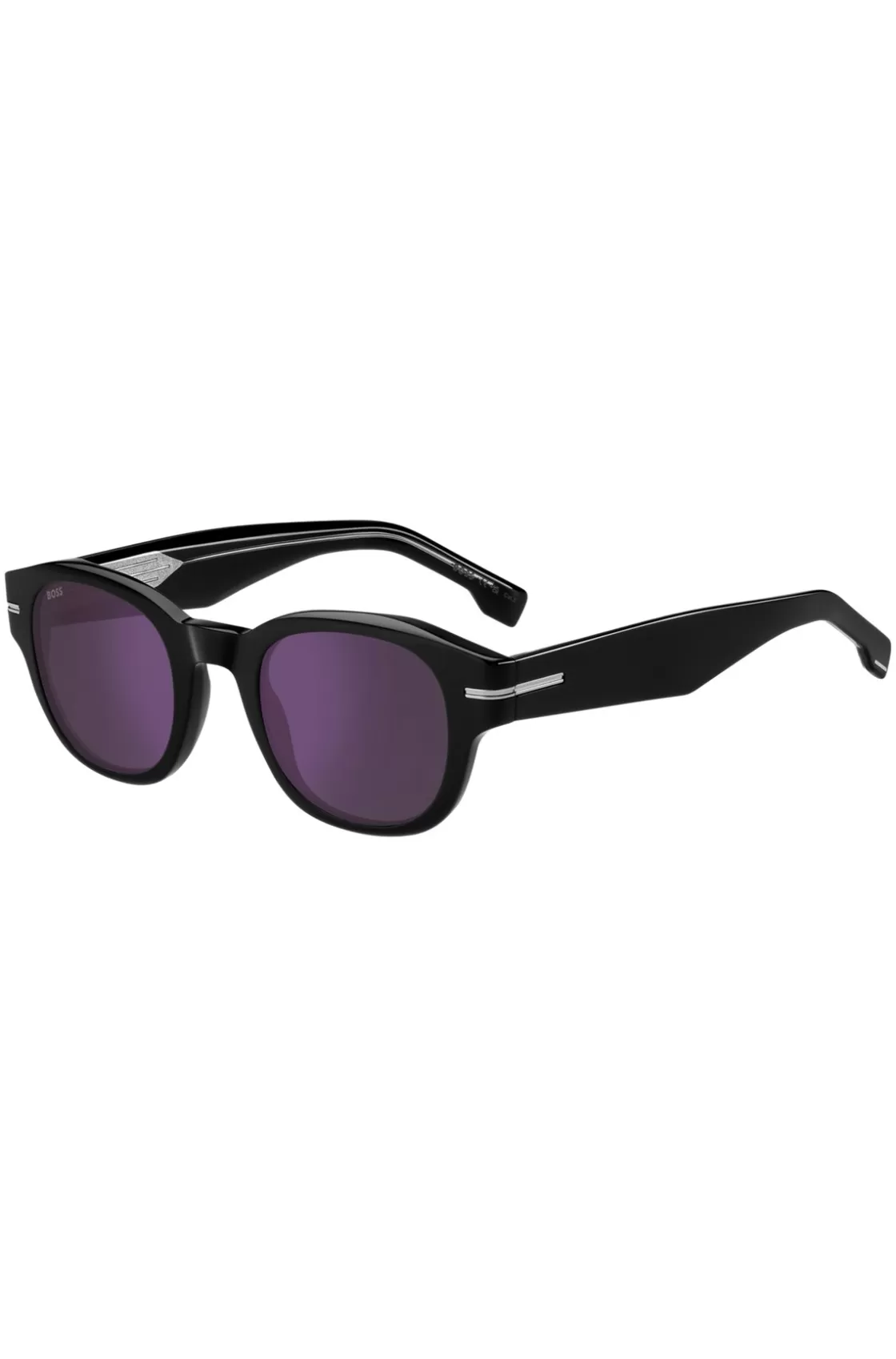 HUGO BOSS Black-acetate Sunglasses With Violet Lenses Assorted-Pre-Pack Store