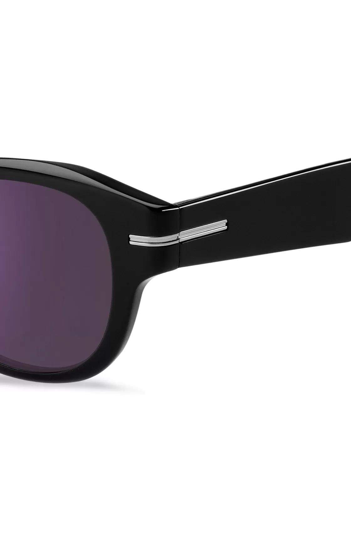 HUGO BOSS Black-acetate Sunglasses With Violet Lenses Assorted-Pre-Pack Store