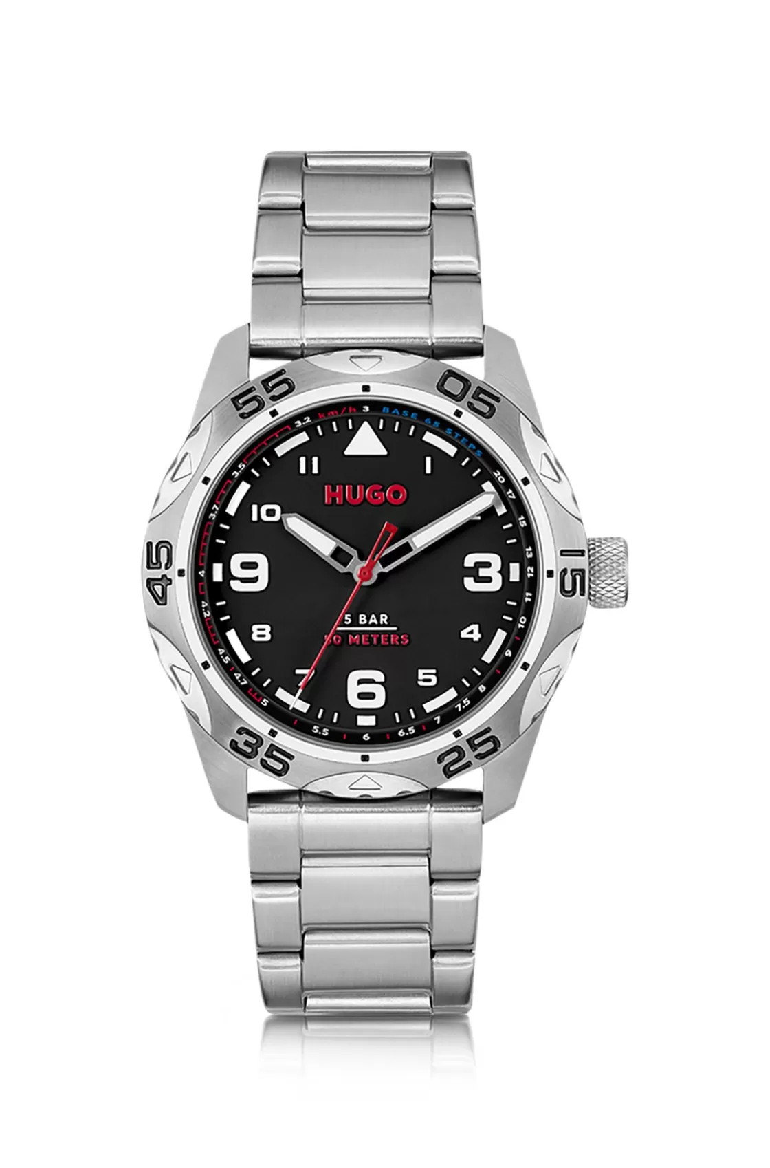 HUGO BOSS Black-dial Watch With Stainless-steel Link Bracelet Assorted-Pre-Pack Shop