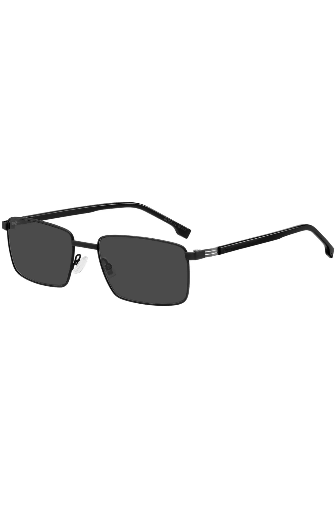 HUGO BOSS Black-steel Sunglasses With Striped Hinge Assorted-Pre-Pack Best Sale