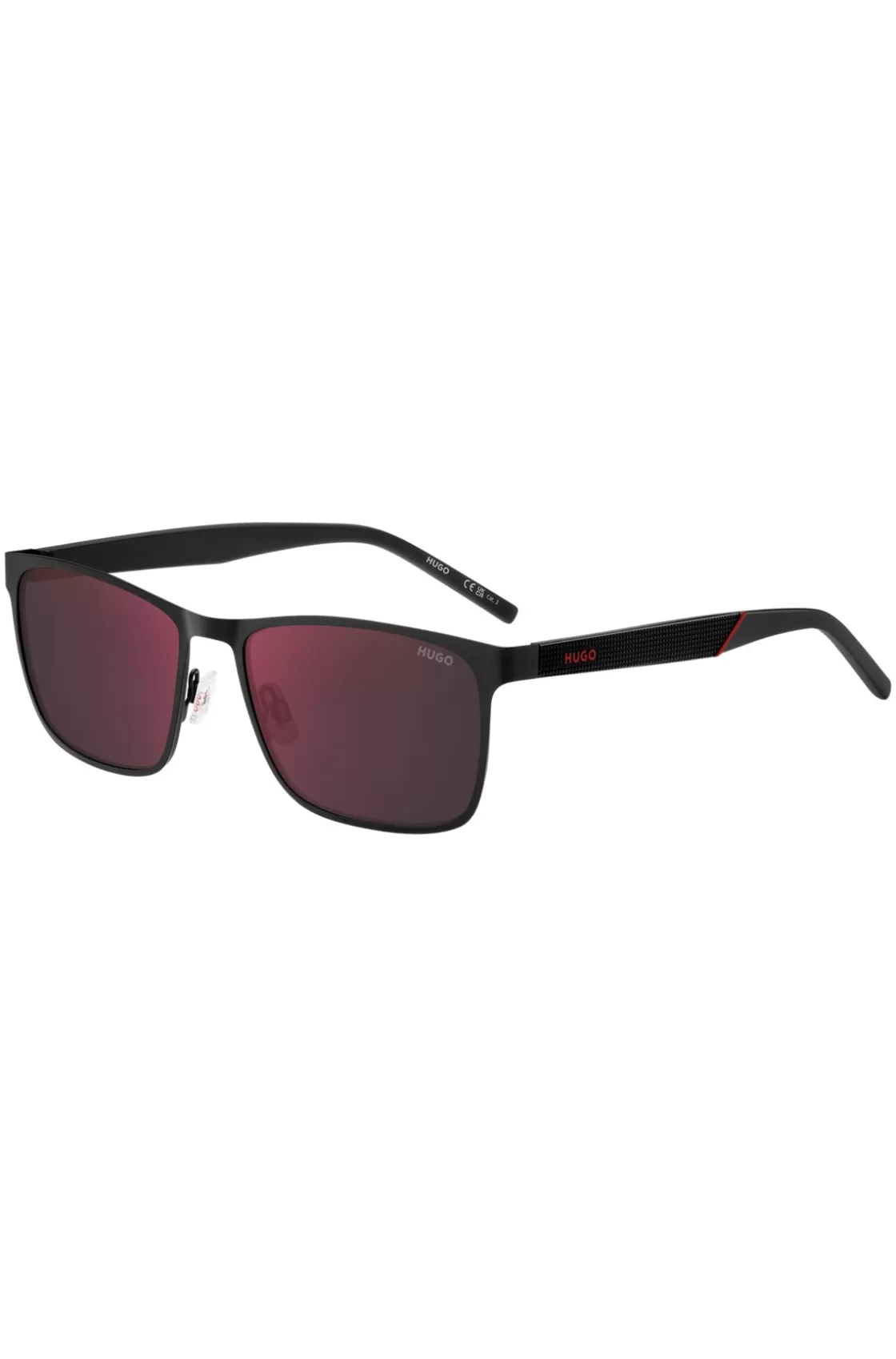 HUGO BOSS Black-steel Sunglasses With Textured Temples Assorted-Pre-Pack Cheap