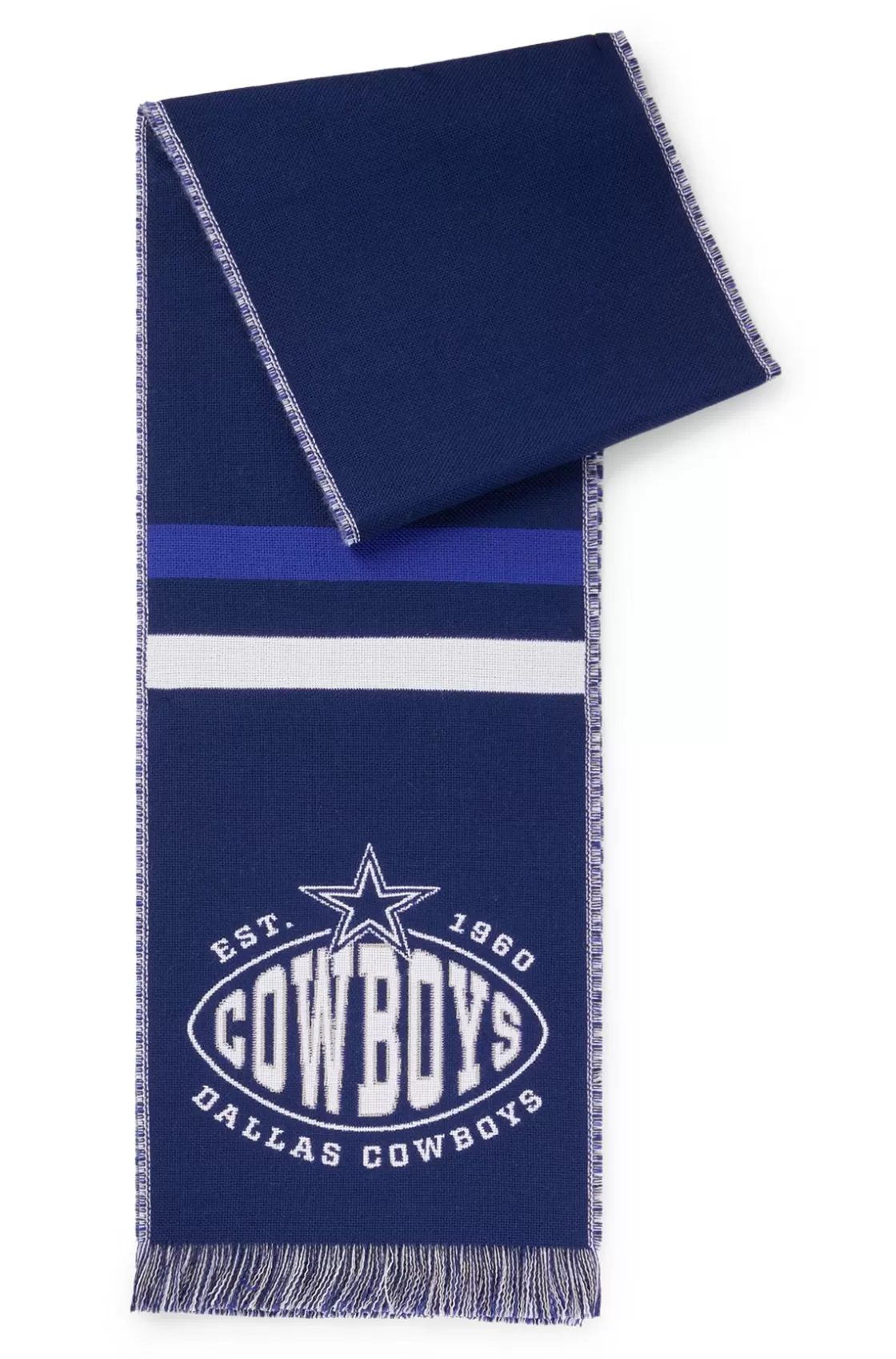 HUGO BOSS BOSS X NFL Logo Scarf With Dallas Branding Cowboys Outlet
