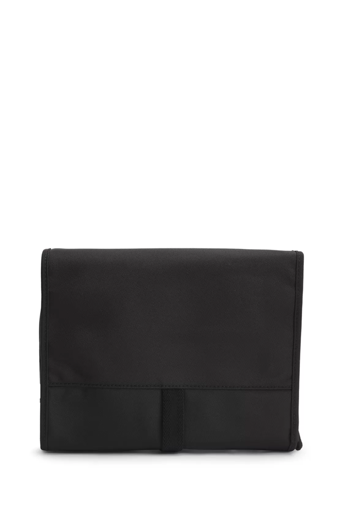 HUGO BOSS Buckle-closure Washbag With Signature Details Black Clearance