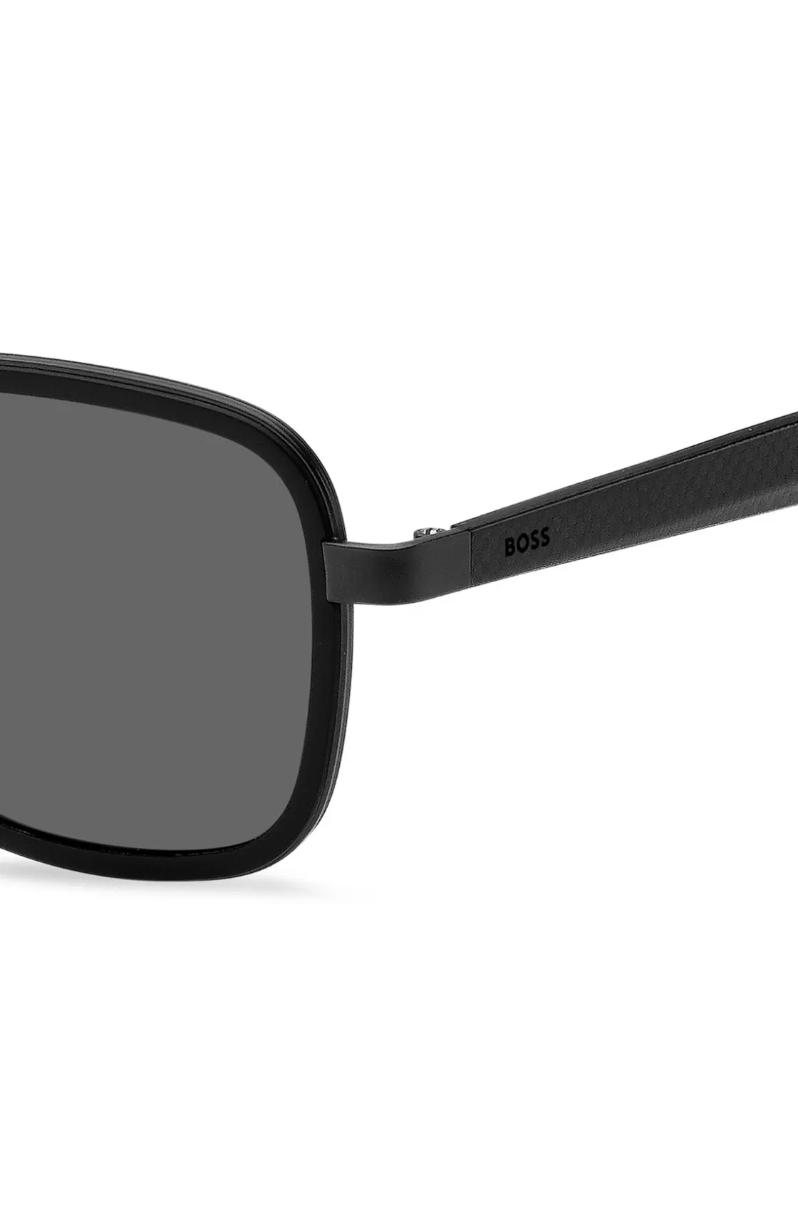 HUGO BOSS Carbon-fiber Sunglasses In Black With Double Bridge Assorted-Pre-Pack Outlet