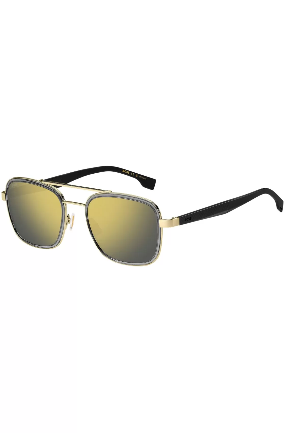 HUGO BOSS Carbon-fiber Sunglasses With Gold-tone Frames Assorted-Pre-Pack Fashion