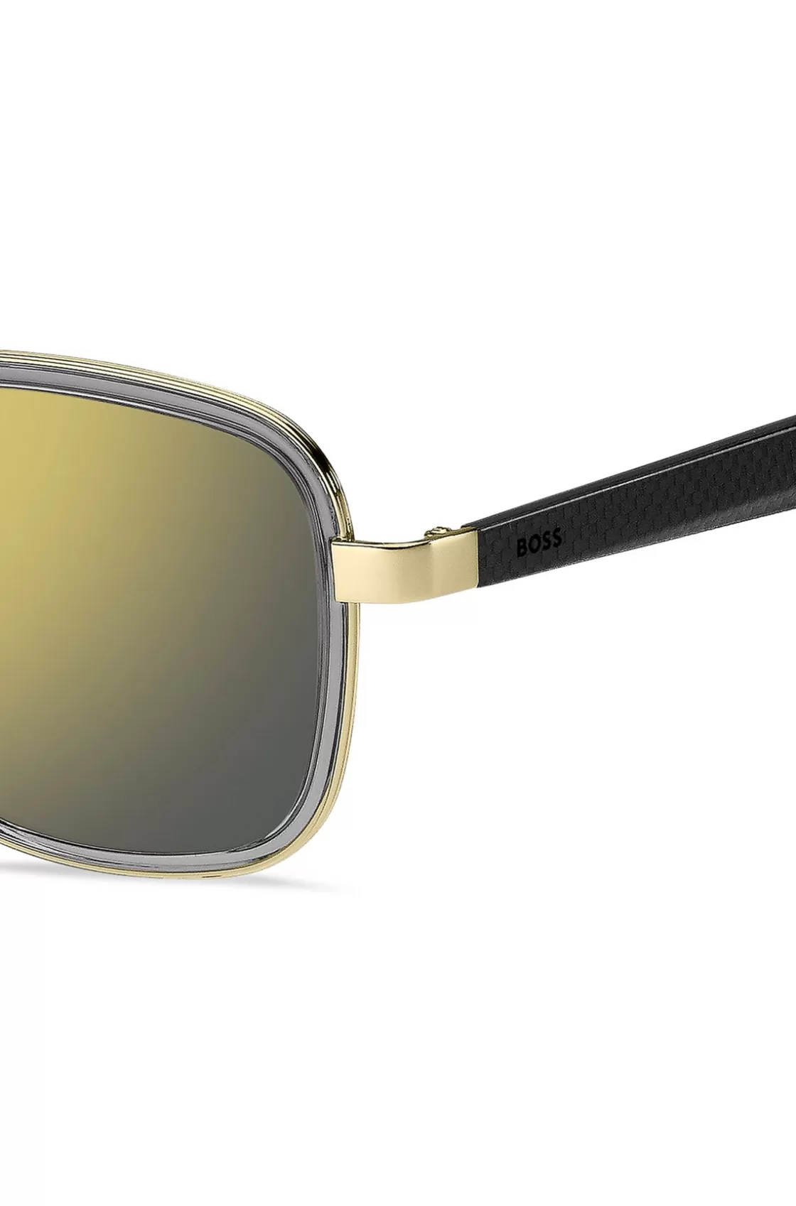 HUGO BOSS Carbon-fiber Sunglasses With Gold-tone Frames Assorted-Pre-Pack Fashion