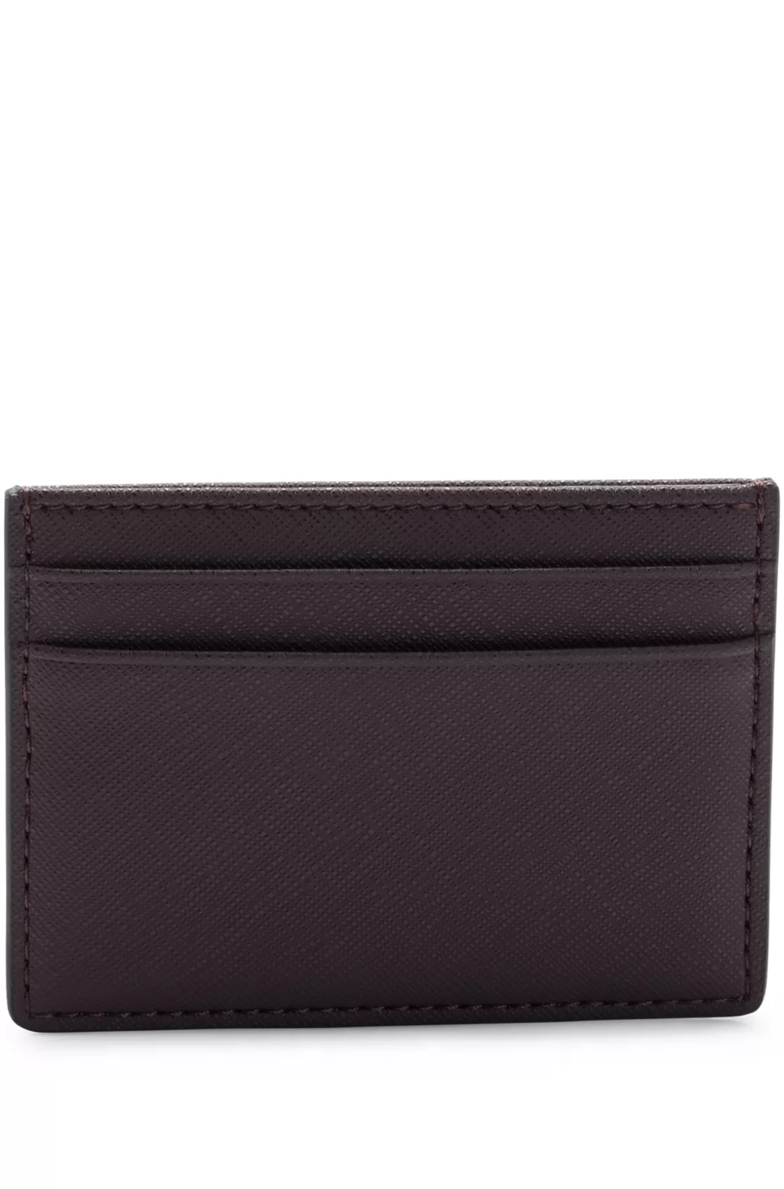 HUGO BOSS Card Holder With Signature Stripe And Logo Detail Light Red Outlet