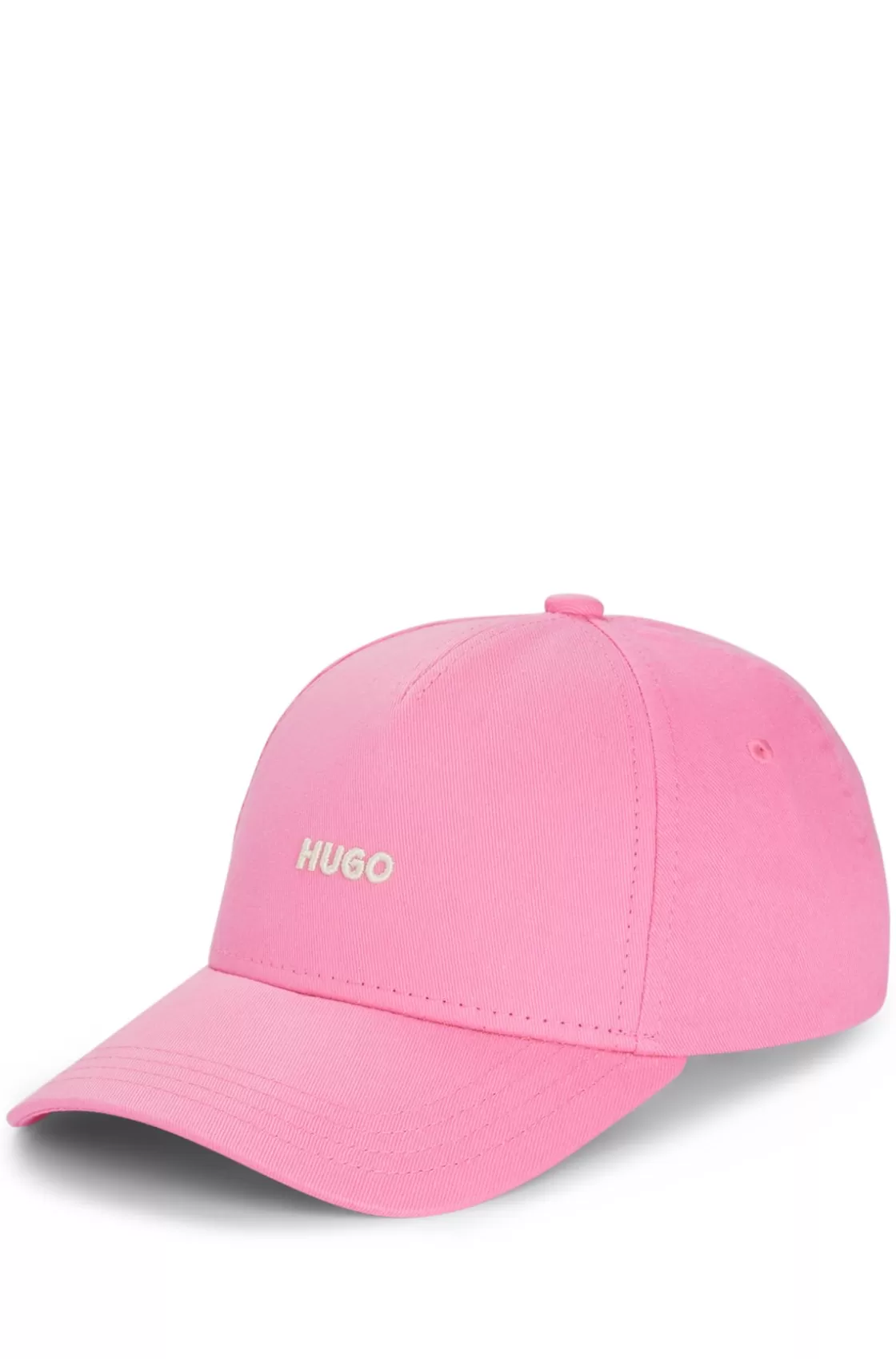 HUGO BOSS Cotton-twill Cap With Embroidered Logo light pink Cheap