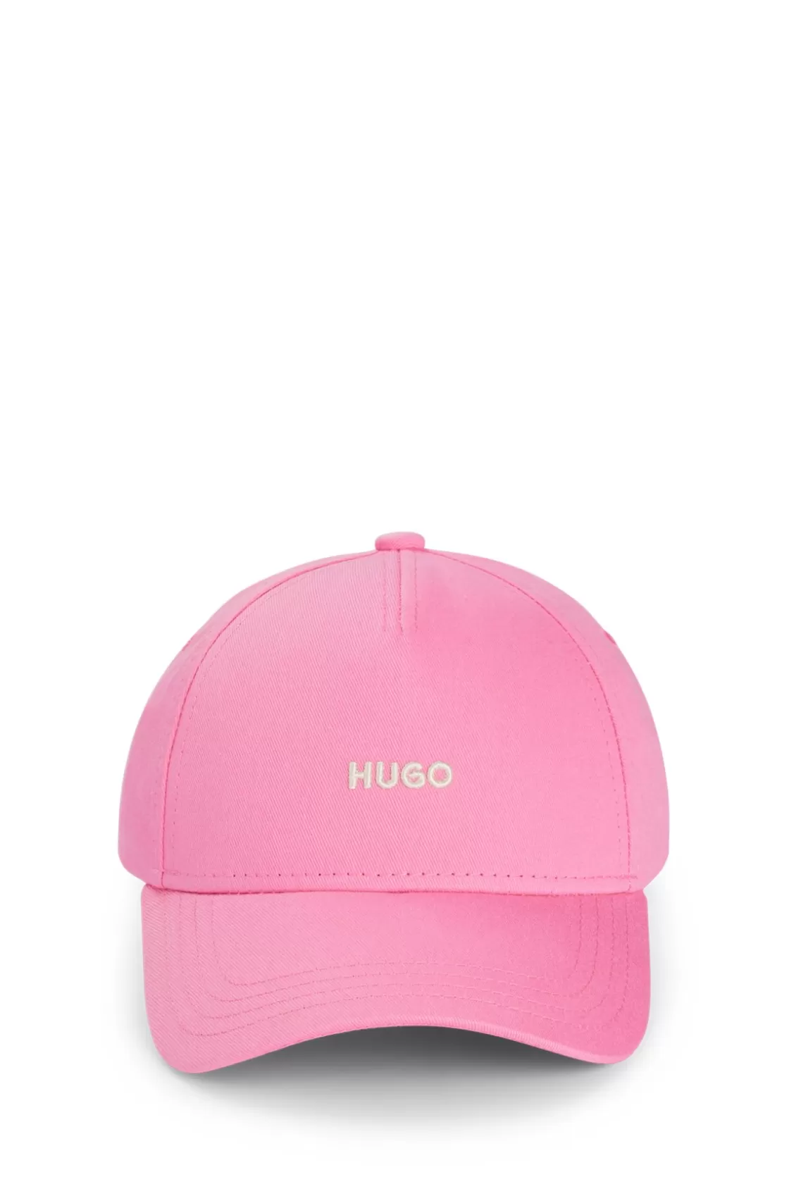 HUGO BOSS Cotton-twill Cap With Embroidered Logo light pink Cheap