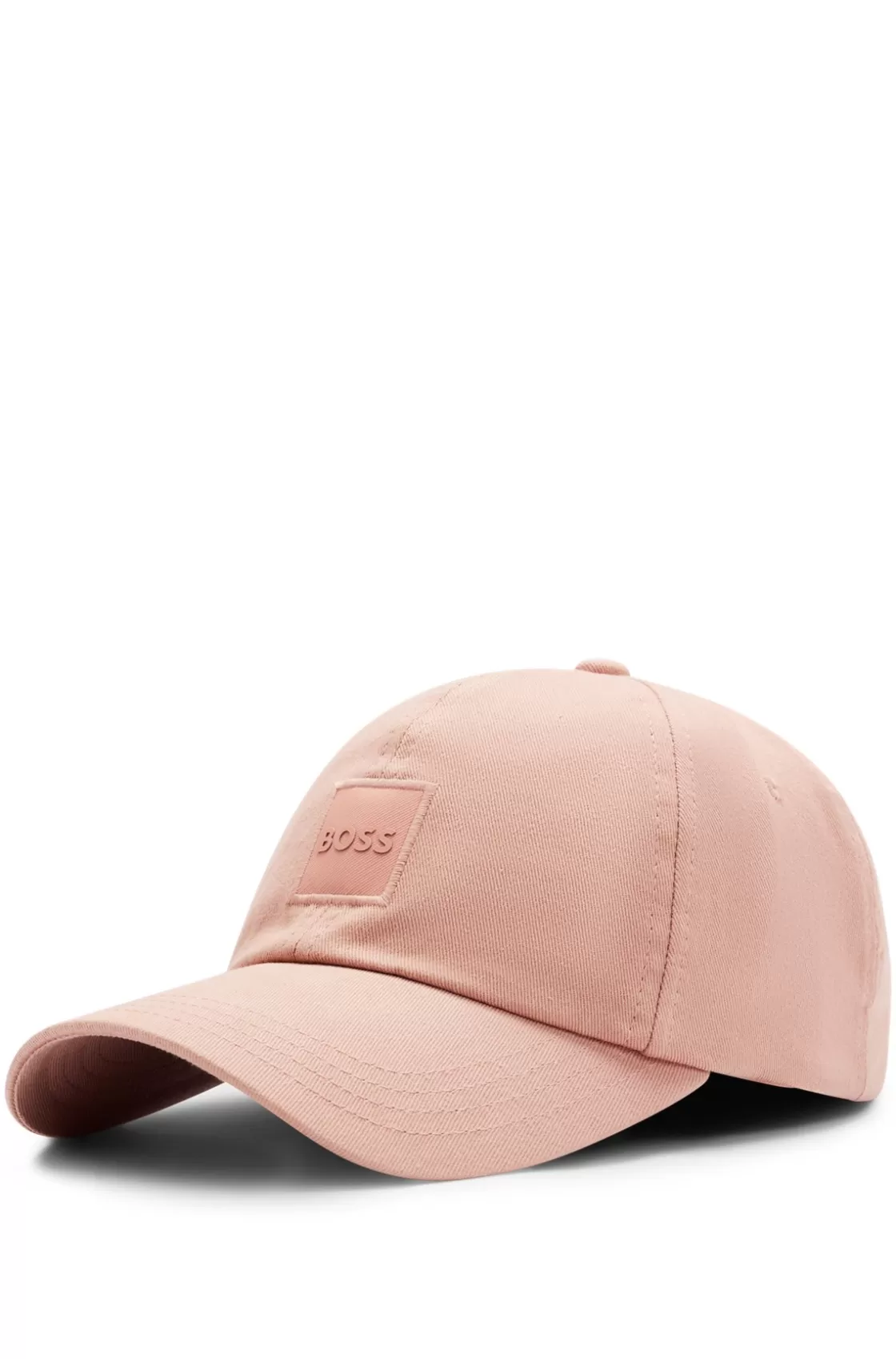 HUGO BOSS Cotton-twill Cap With Tonal Logo Patch light pink New