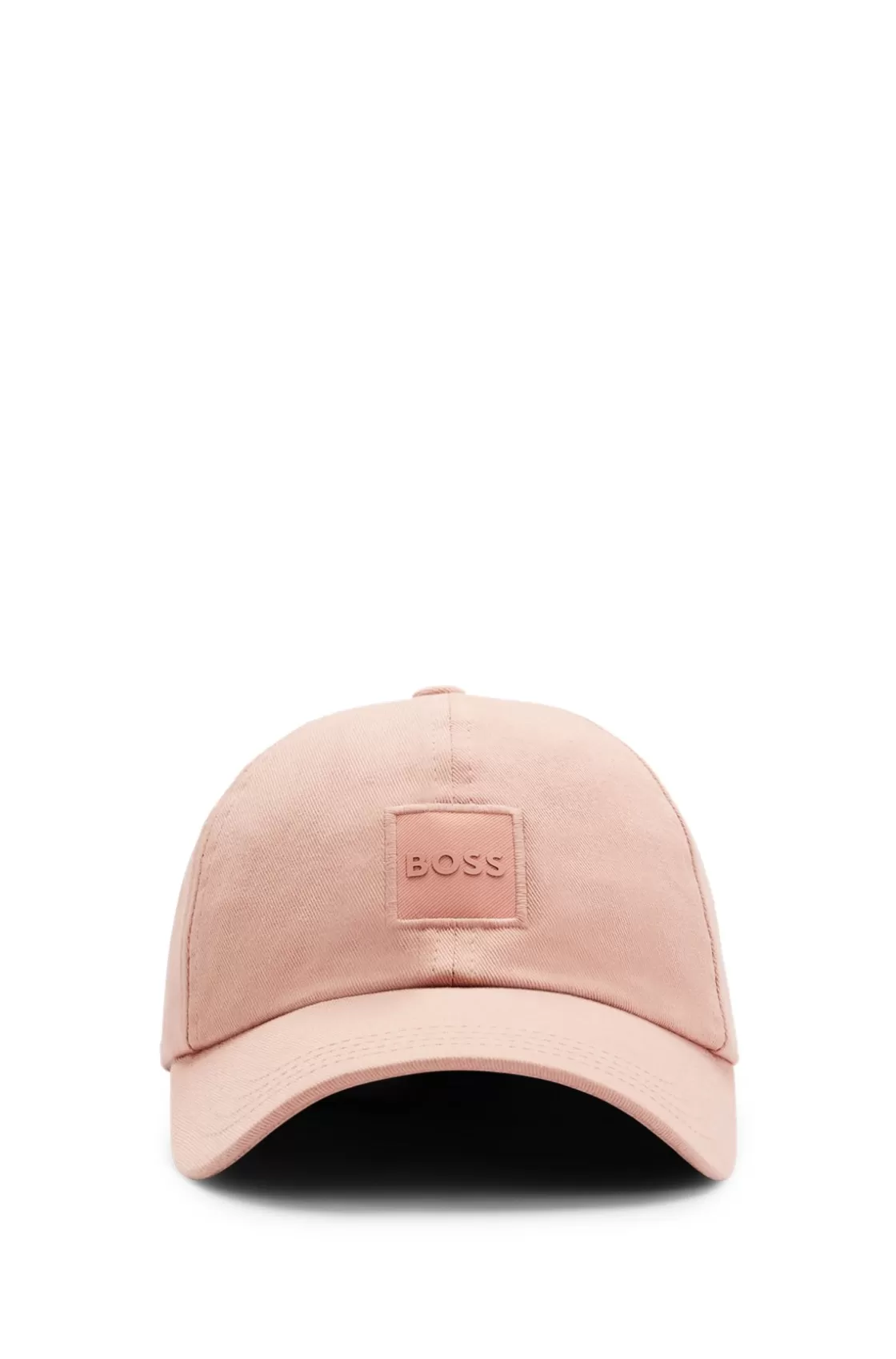 HUGO BOSS Cotton-twill Cap With Tonal Logo Patch light pink New