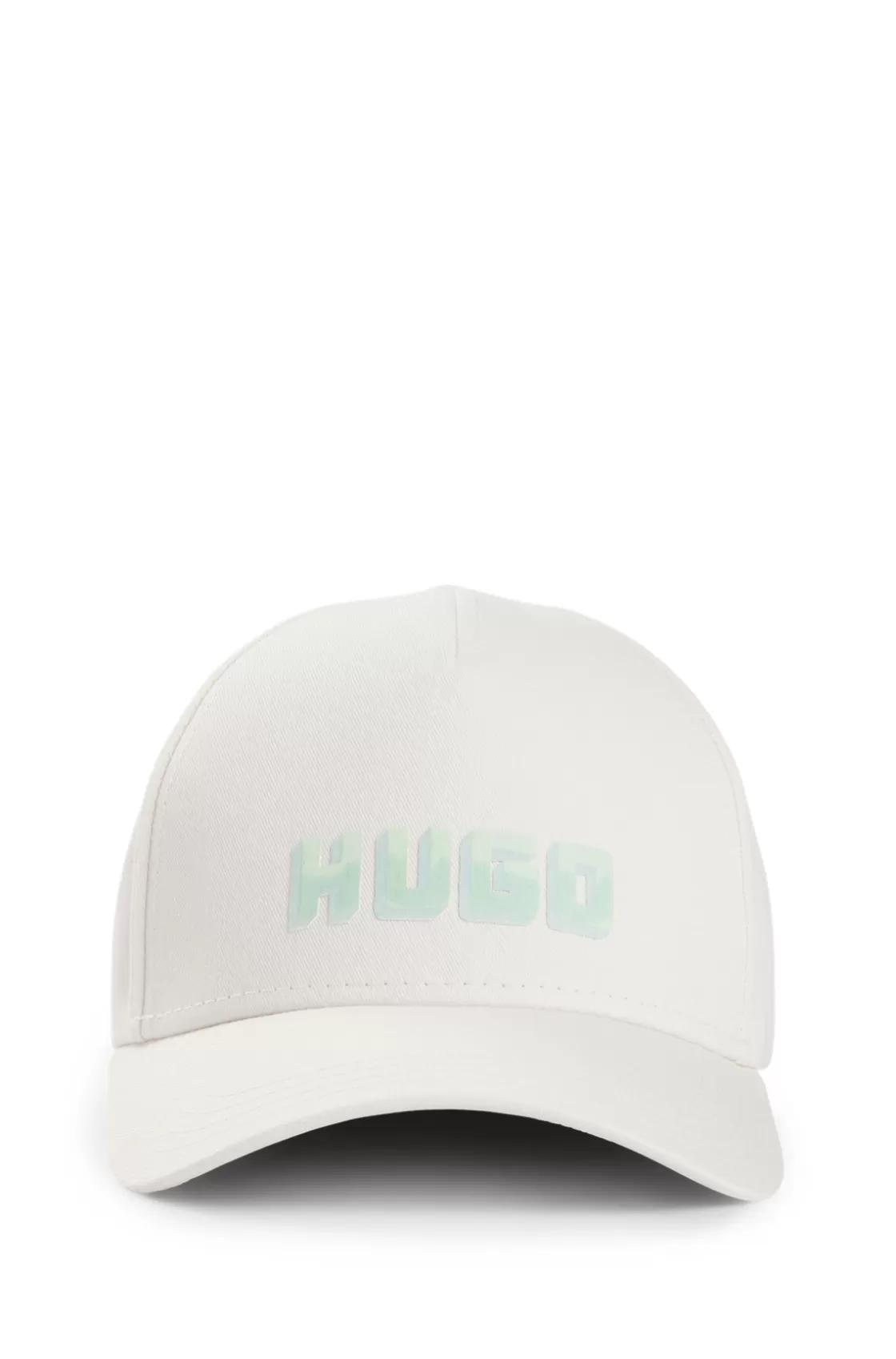 HUGO BOSS Cotton-twill Five-panel Cap With Logo Detail White Flash Sale