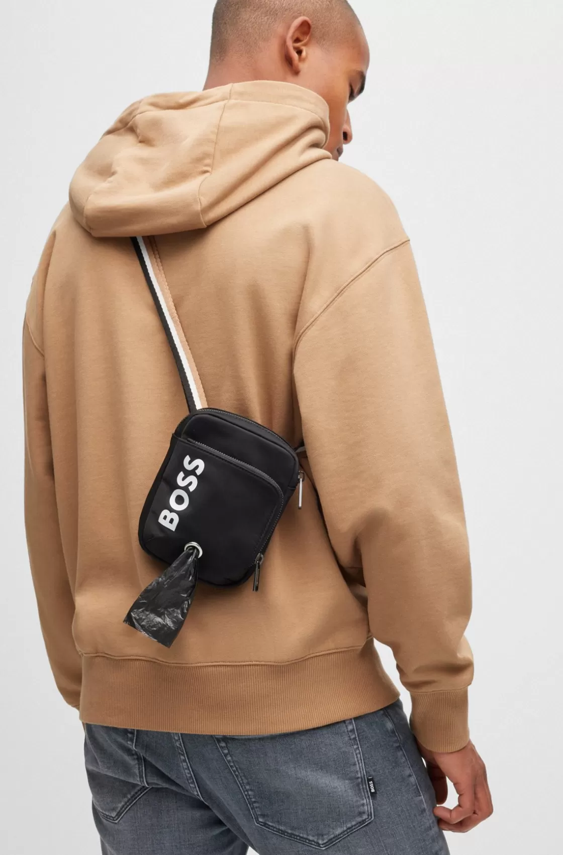 HUGO BOSS Crossbody Dog-walk Bag With Contrast Logo Assorted-Pre-Pack Hot