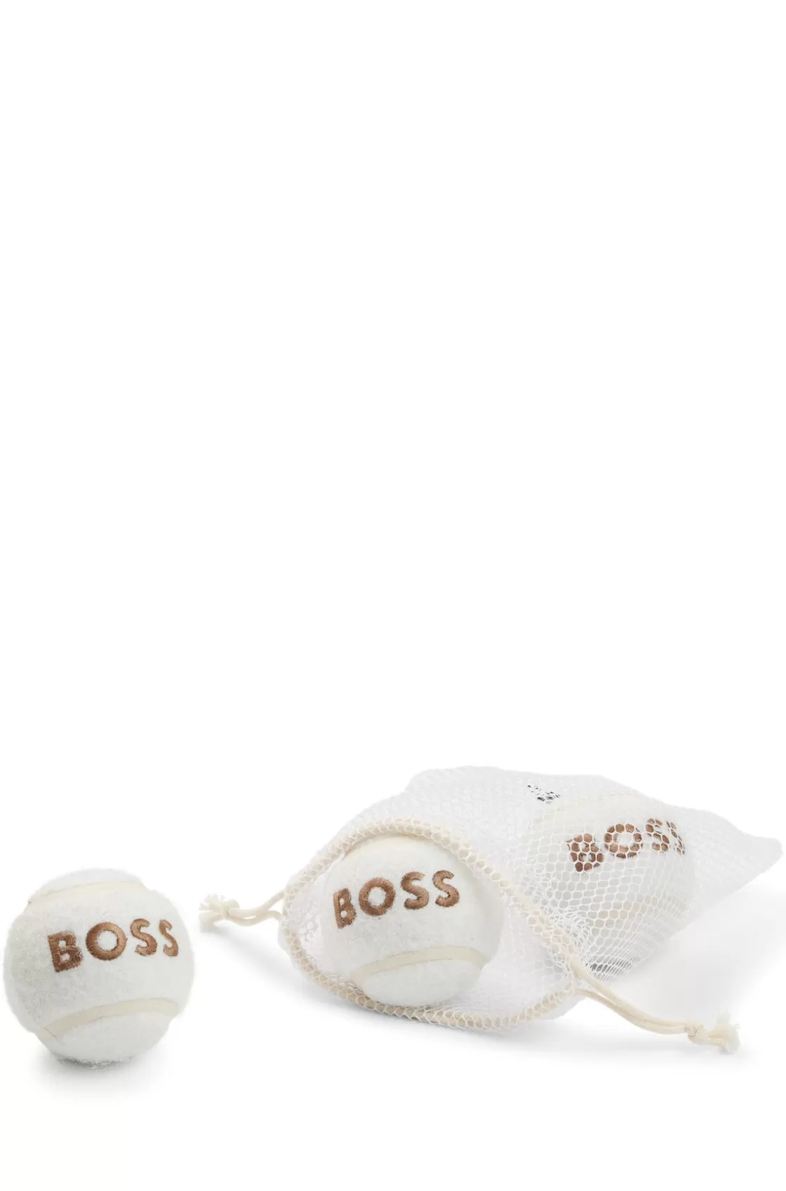 HUGO BOSS Dog Ball Set White Flash Sale
