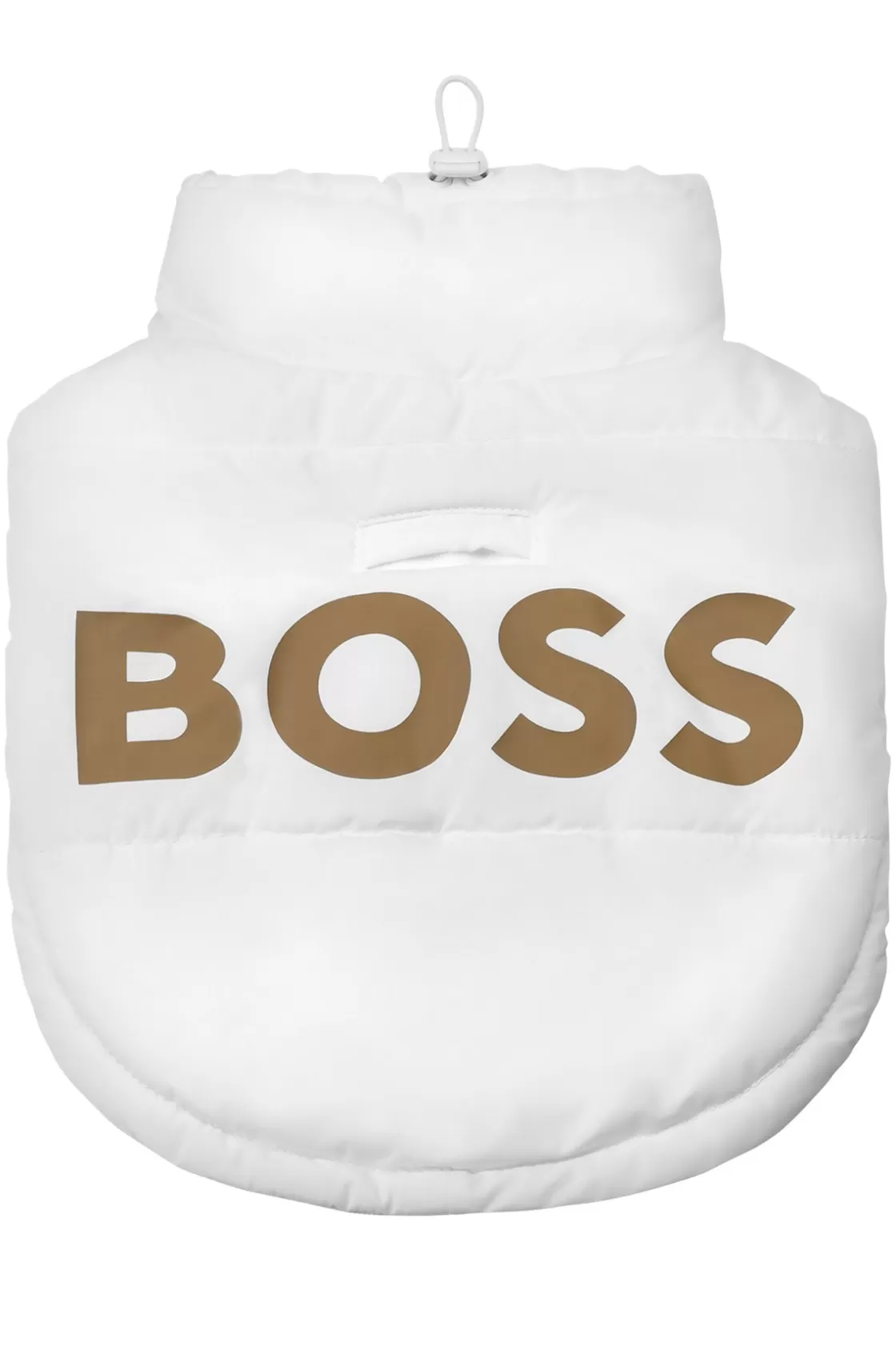 HUGO BOSS Dog Padded Jacket With Contrast Logo White Hot