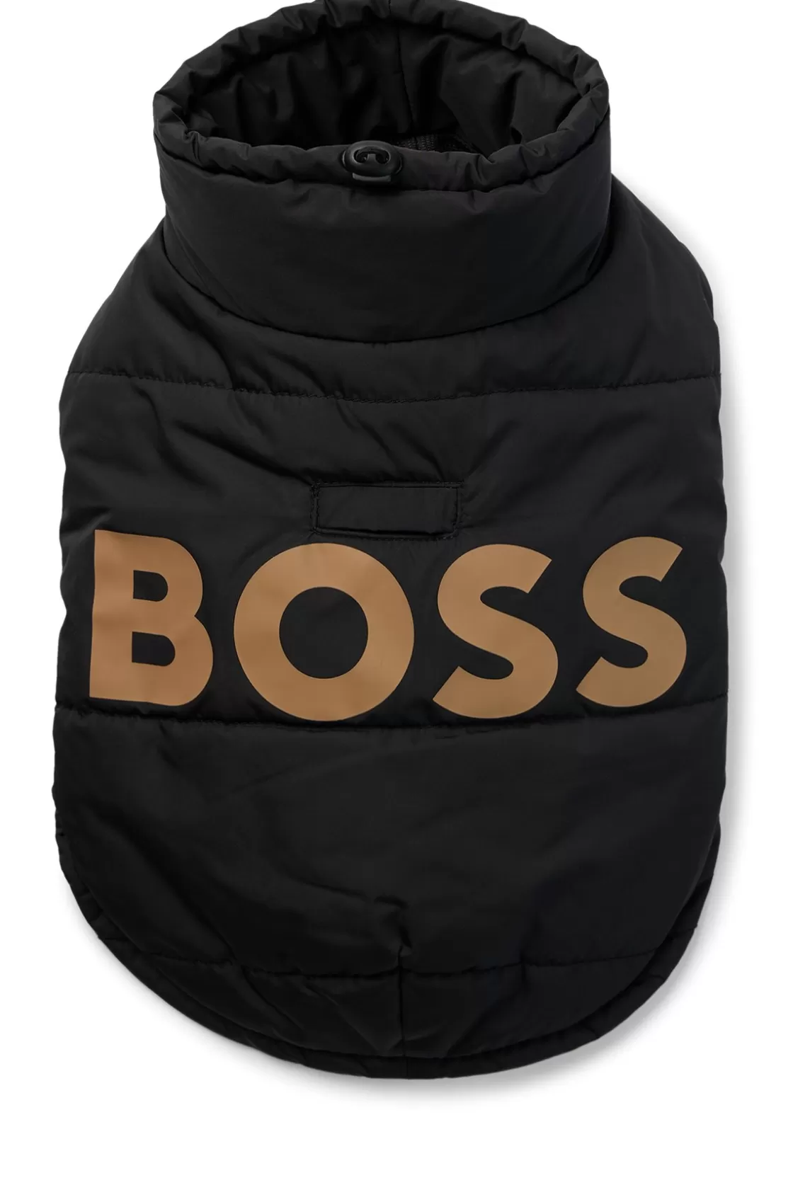 HUGO BOSS Dog Padded Jacket With Contrast Logo Black Discount