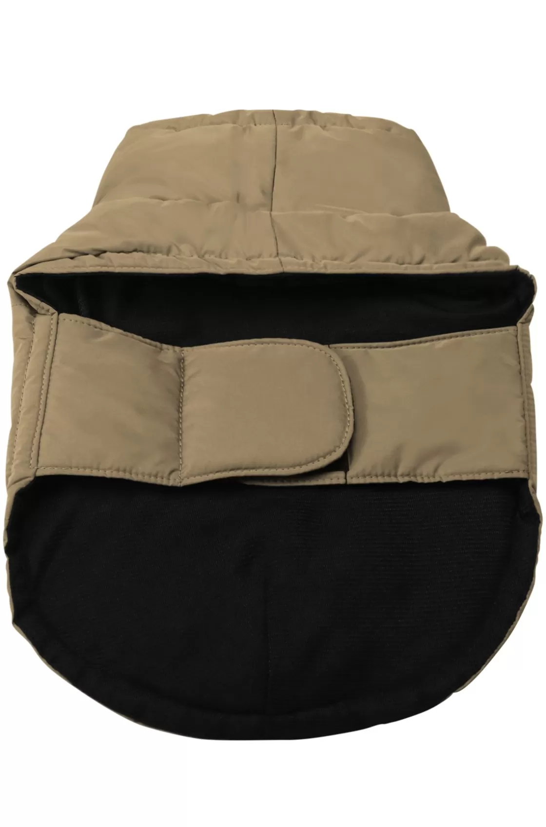 HUGO BOSS Dog Padded Jacket With Contrast Logo Beige Clearance