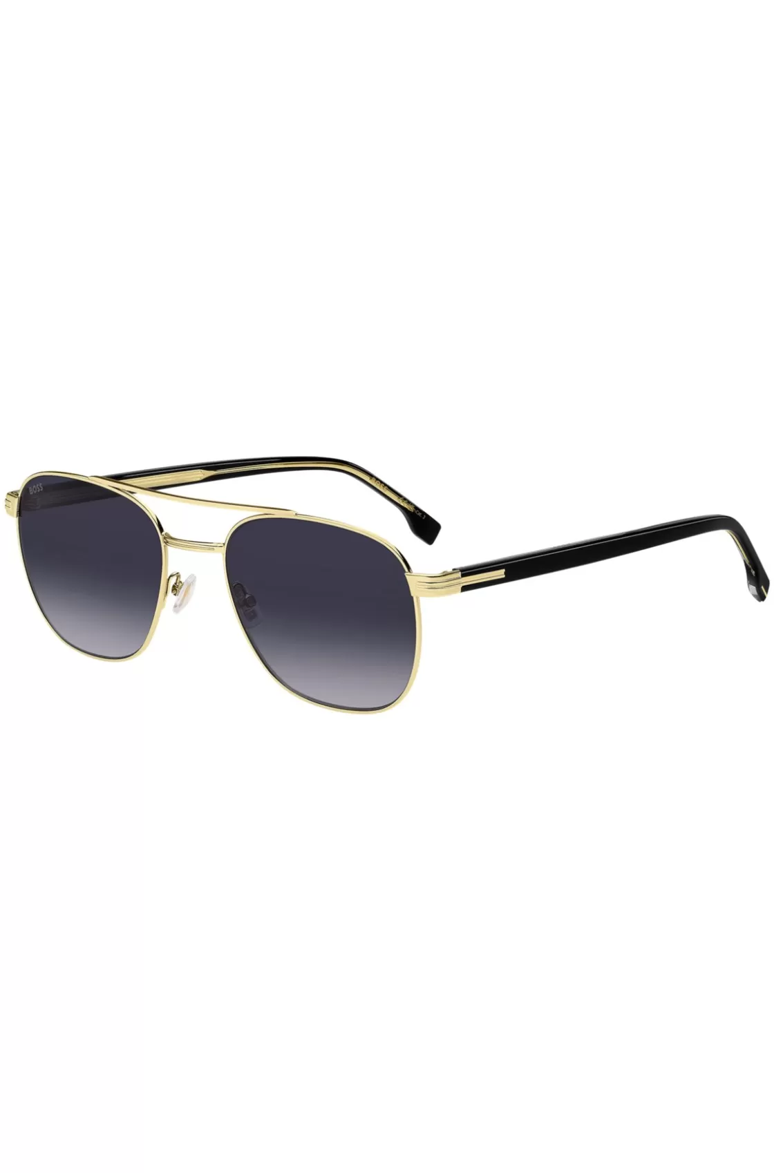 HUGO BOSS Double-bridge Sunglasses In Black And Gold Tones Assorted-Pre-Pack Best
