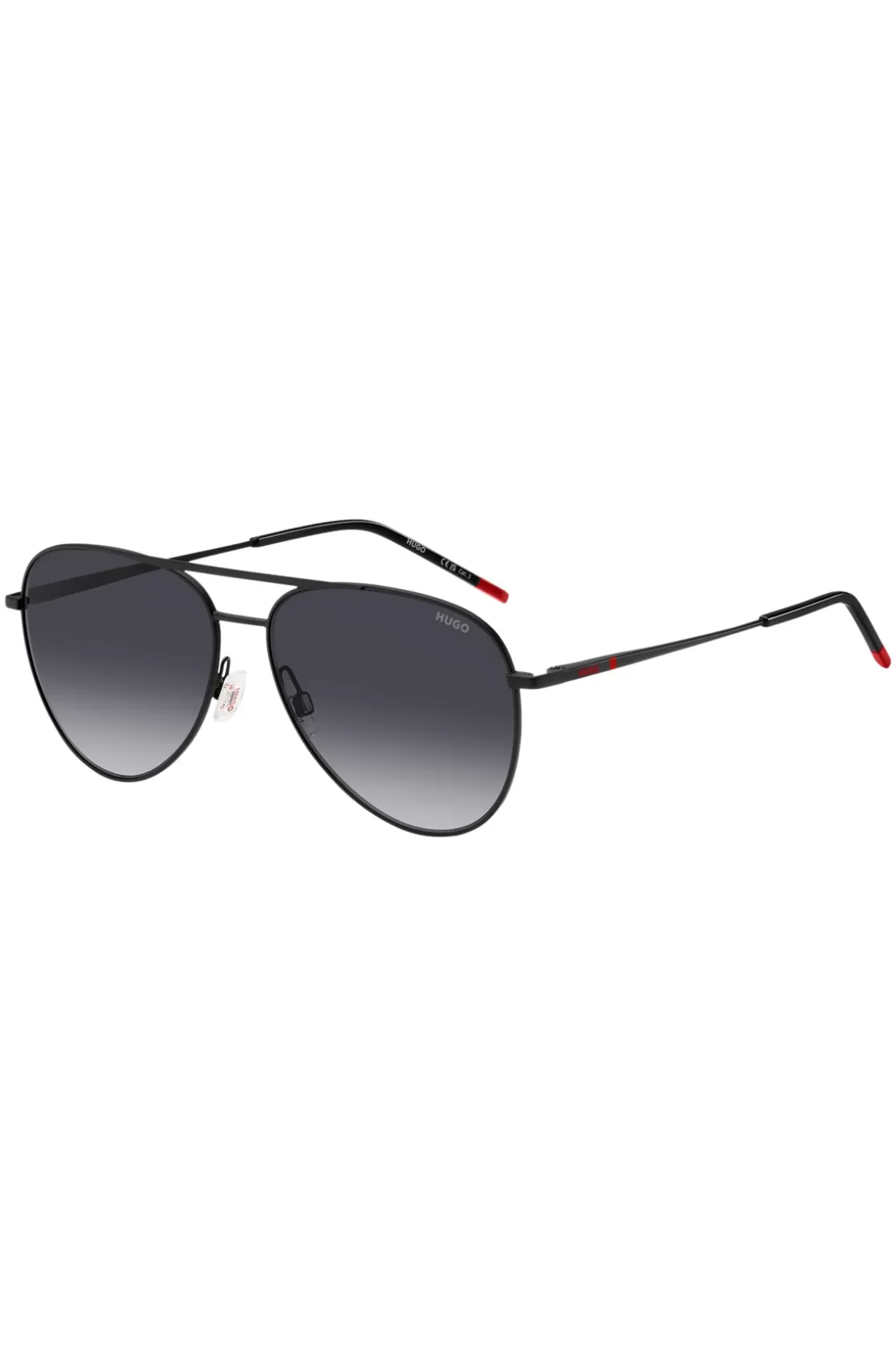 HUGO BOSS Double-bridge Sunglasses In Black Metal Assorted-Pre-Pack Flash Sale