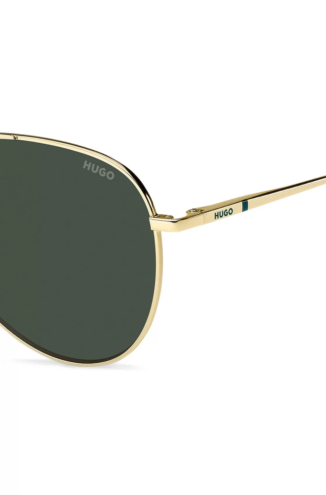 HUGO BOSS Double-bridge Sunglasses In Gold-tone Metal Assorted-Pre-Pack Outlet