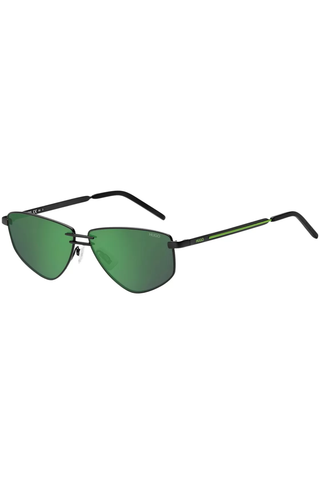 HUGO BOSS Double-bridge Sunglasses With Green Lenses Assorted-Pre-Pack Clearance