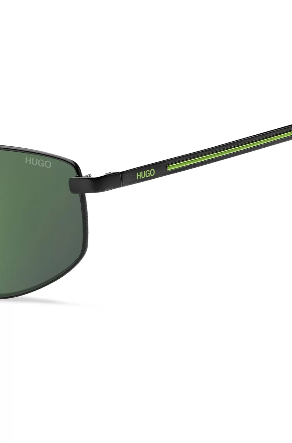 HUGO BOSS Double-bridge Sunglasses With Green Lenses Assorted-Pre-Pack Clearance