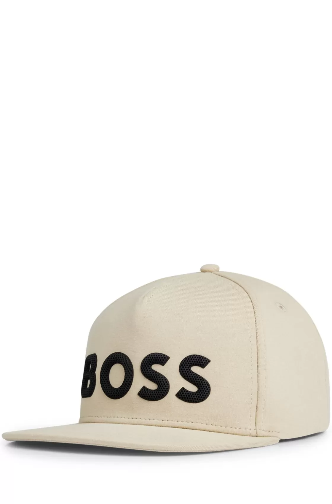 HUGO BOSS Five-panel Cap With Honeycomb Logo Detail Light Green Clearance