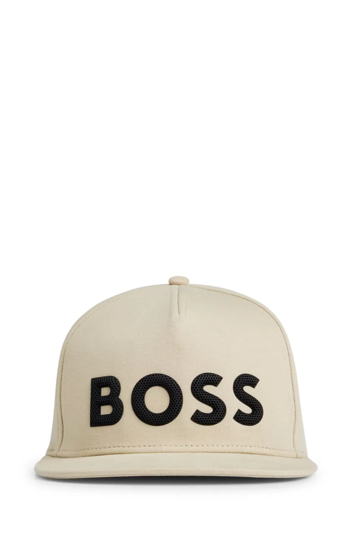 HUGO BOSS Five-panel Cap With Honeycomb Logo Detail Light Green Clearance