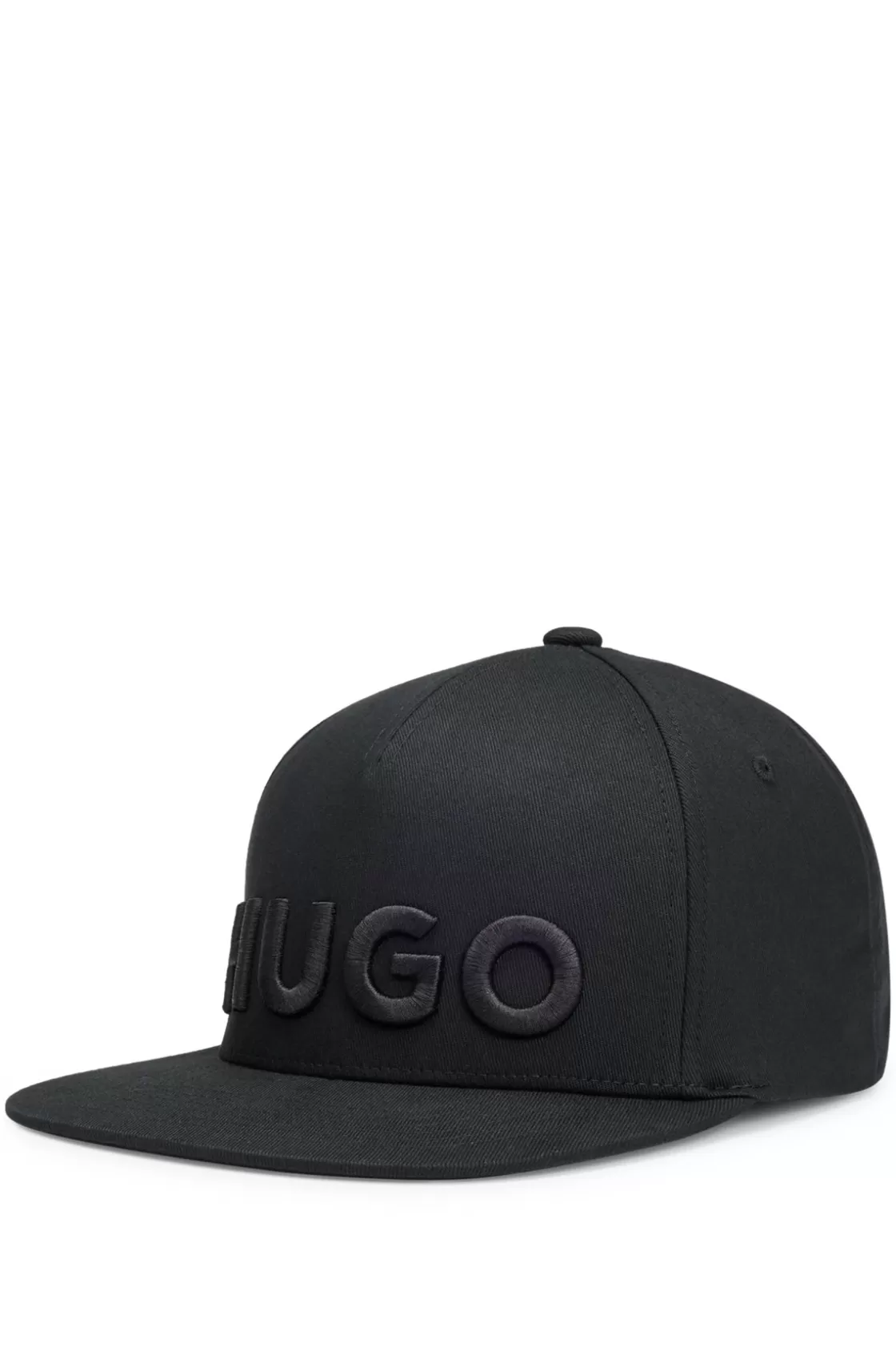 HUGO BOSS Flexfit® Stretch-cotton Cap With 3D Embroidered Logo Black Discount