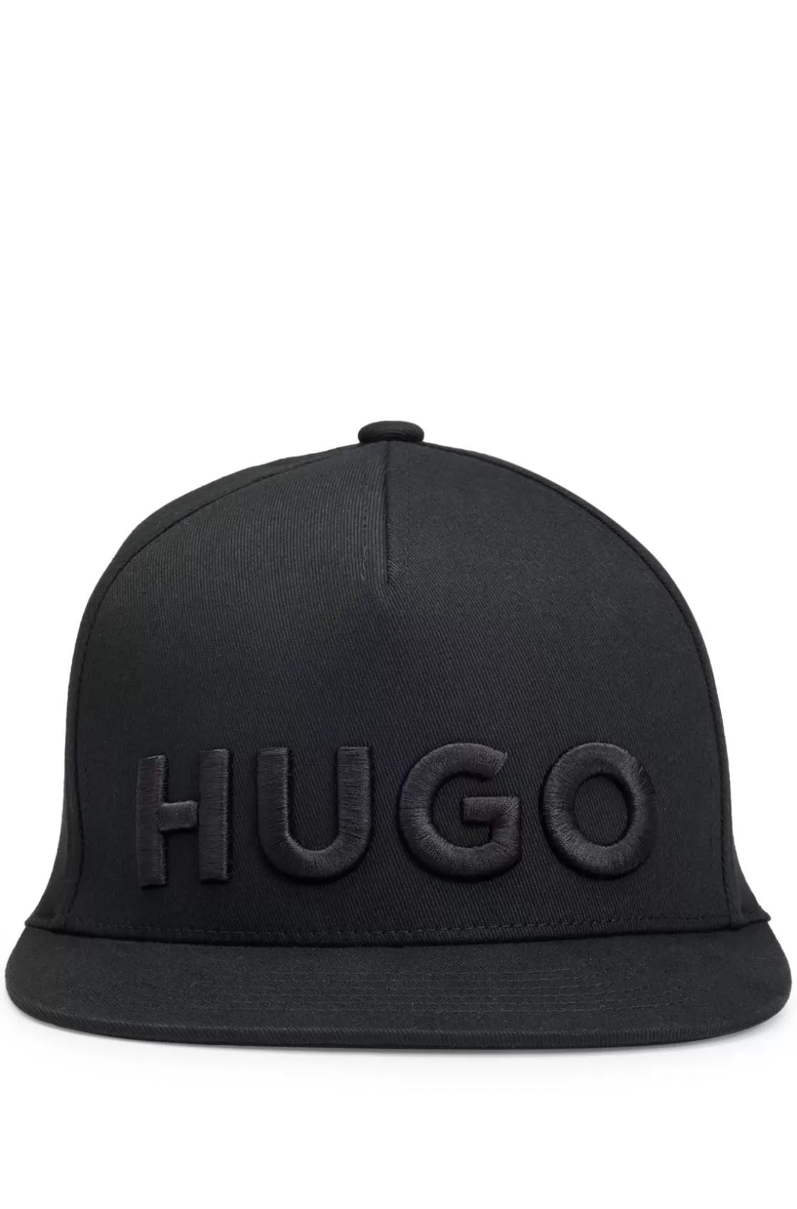 HUGO BOSS Flexfit® Stretch-cotton Cap With 3D Embroidered Logo Black Discount