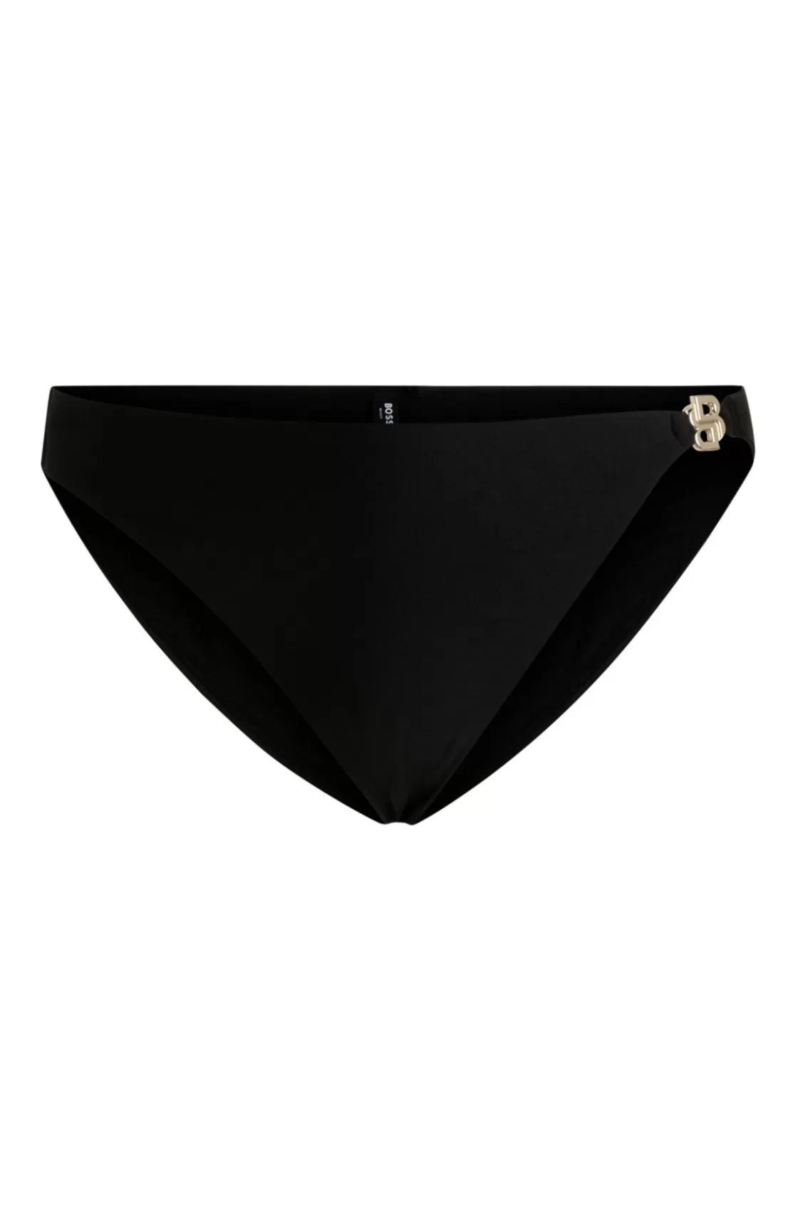 HUGO BOSS Fully Lined Bikini Bottoms With Double B Monogram Black Online