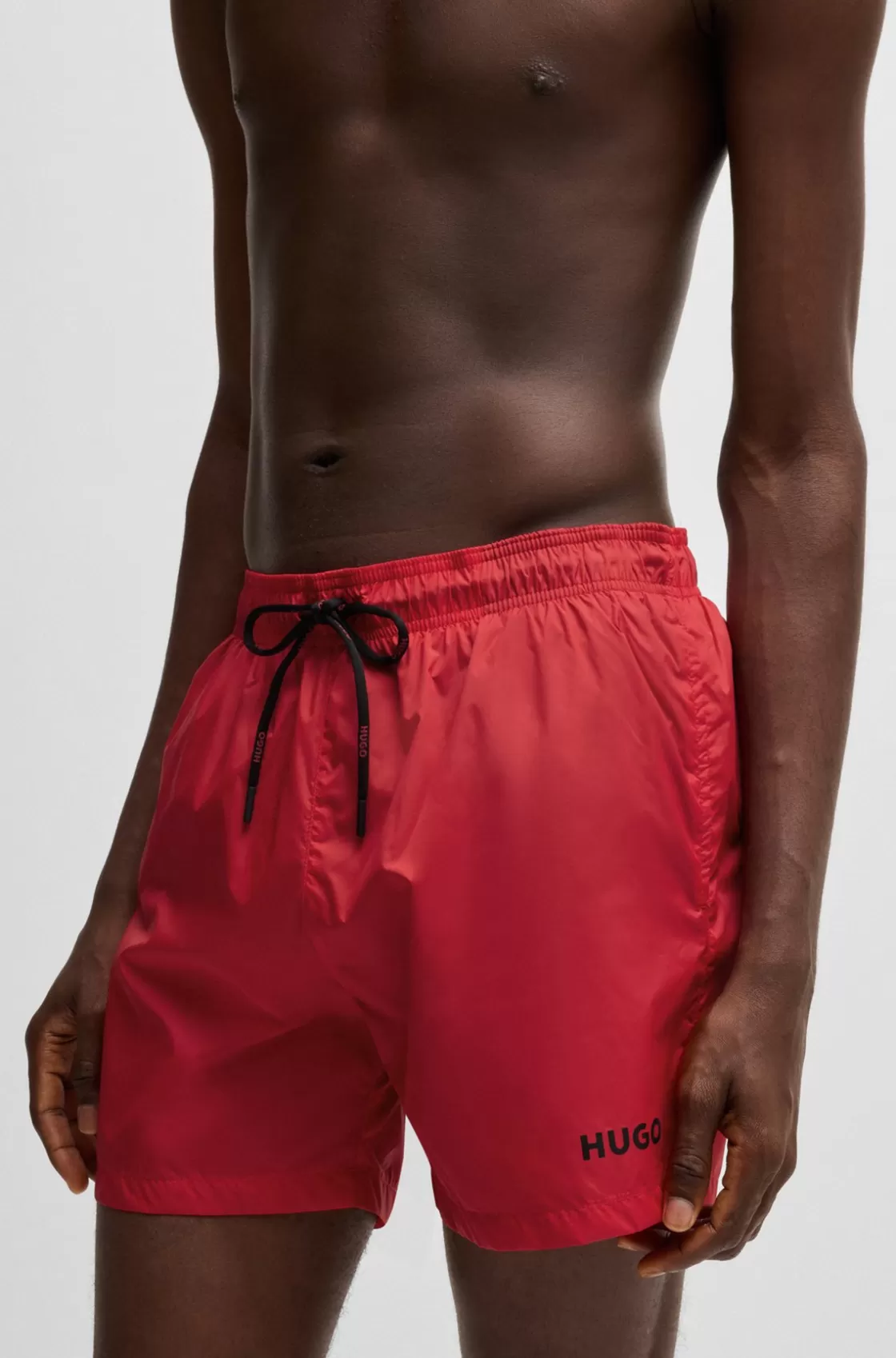 HUGO BOSS Fully Lined Swim Shorts With Contrast Logo light pink Best
