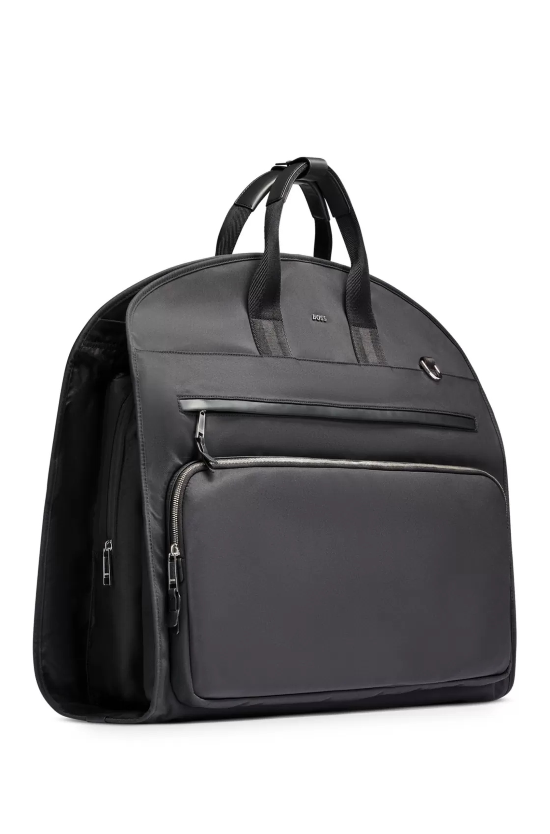 HUGO BOSS Garment Bag In Structured Nylon With Shoulder Strap Black Discount