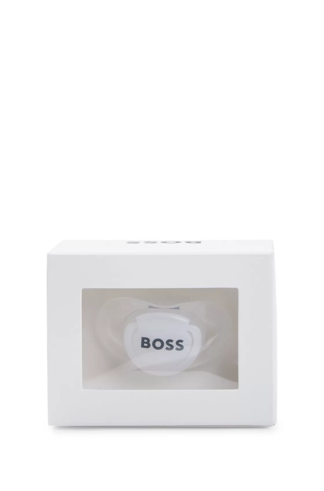 HUGO BOSS Gift-boxed Logo Dummy For Babies White Best