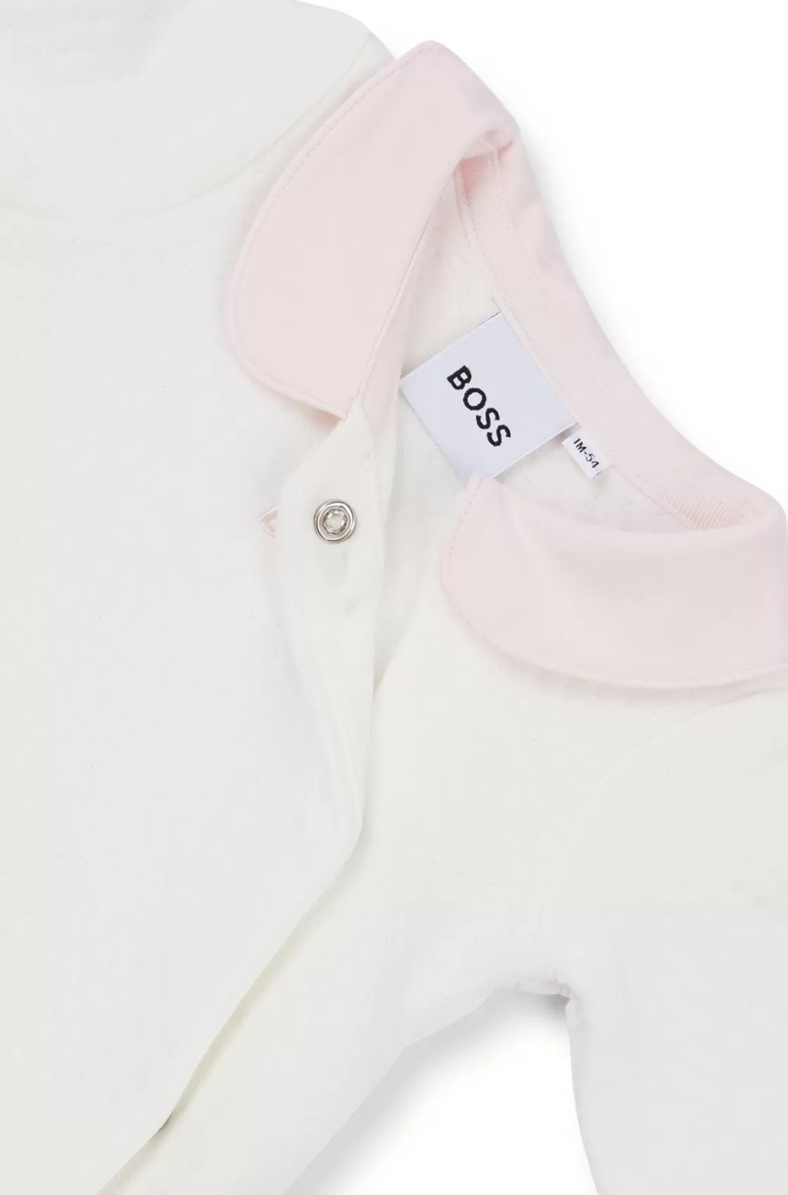 HUGO BOSS Gift-boxed Sleepsuit And Headband For Babies White Outlet