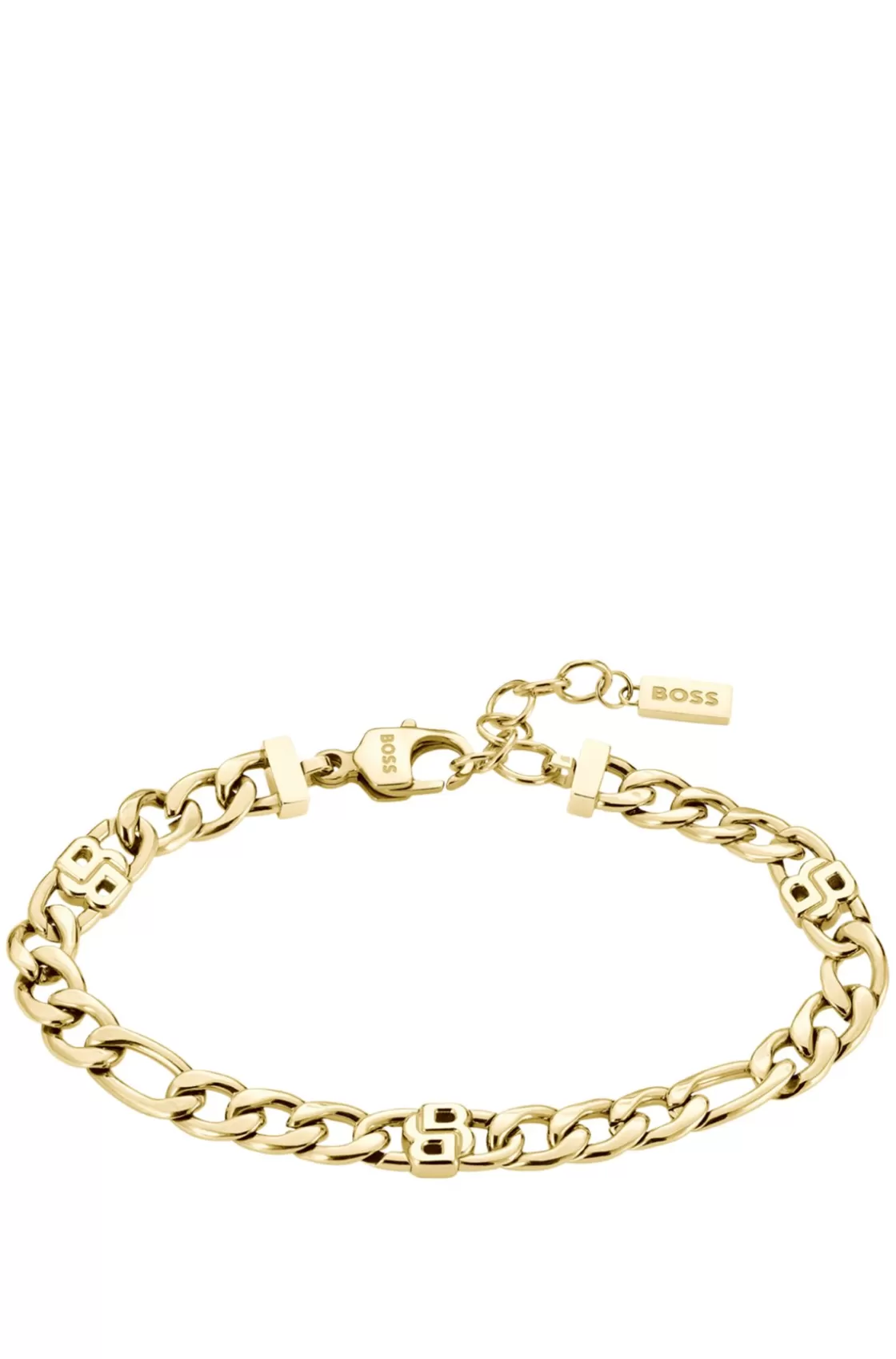 HUGO BOSS Gold-tone Bracelet With Double B Monograms Assorted-Pre-Pack Hot