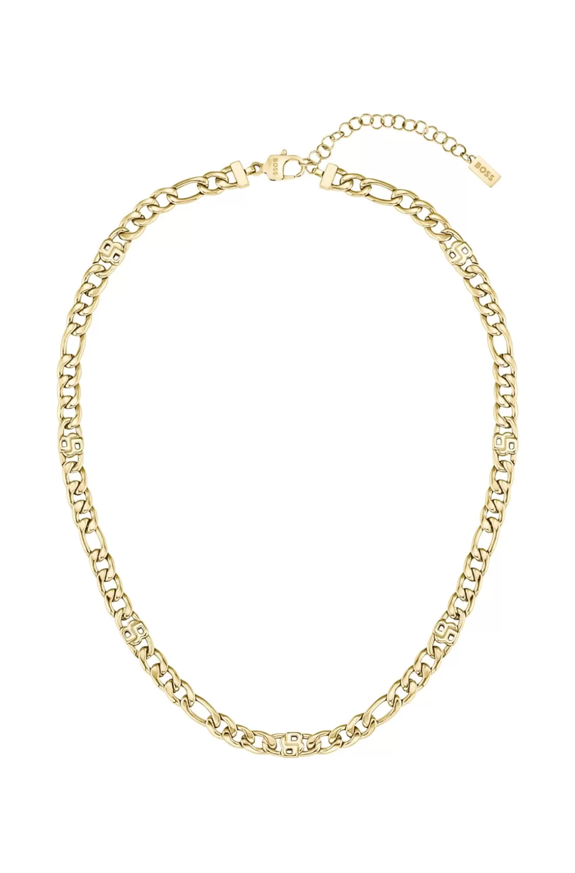 HUGO BOSS Gold-tone Chain Necklace With Double B Monograms Assorted-Pre-Pack Cheap