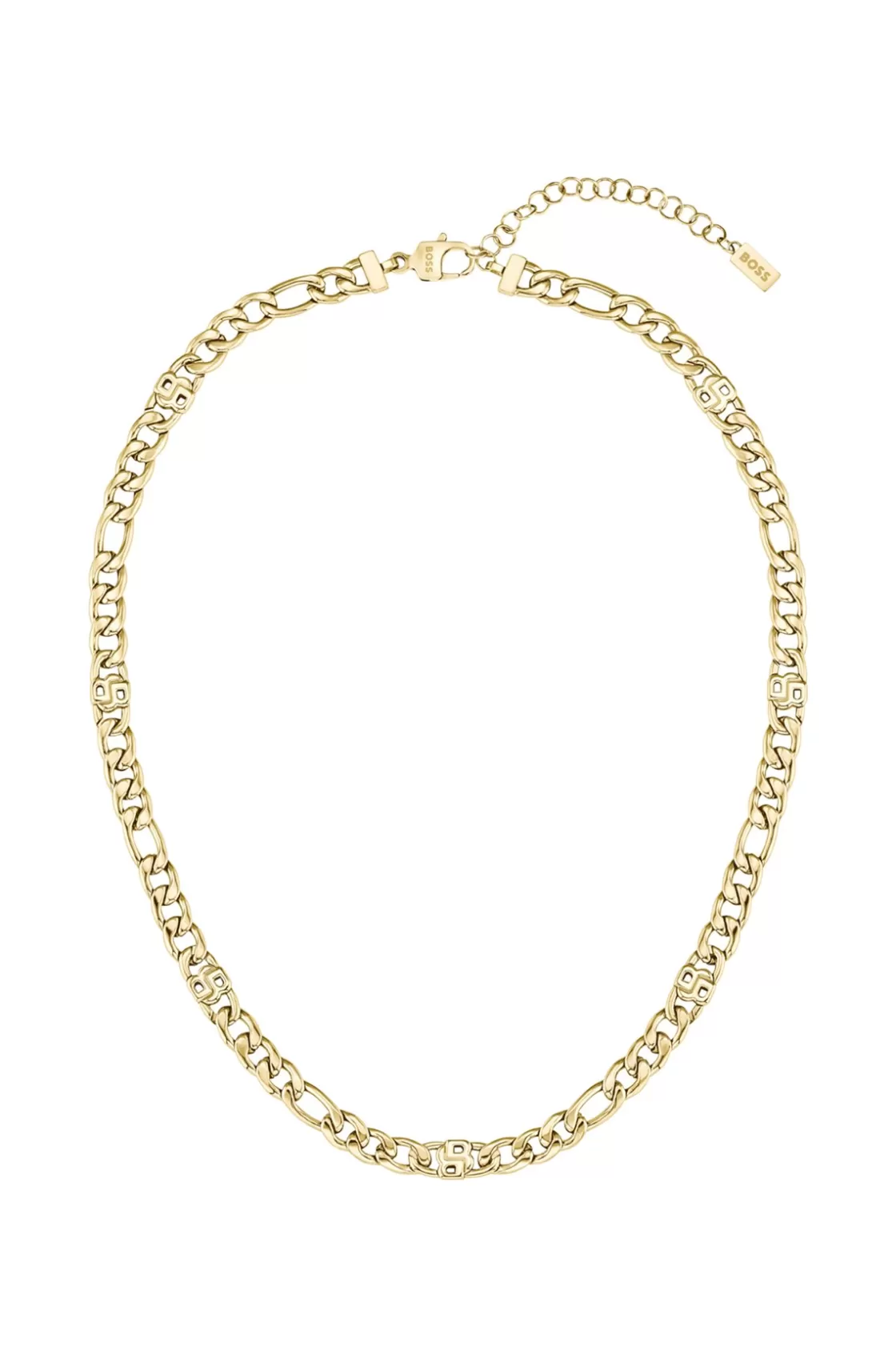 HUGO BOSS Gold-tone Chain Necklace With Double B Monograms Assorted-Pre-Pack Cheap