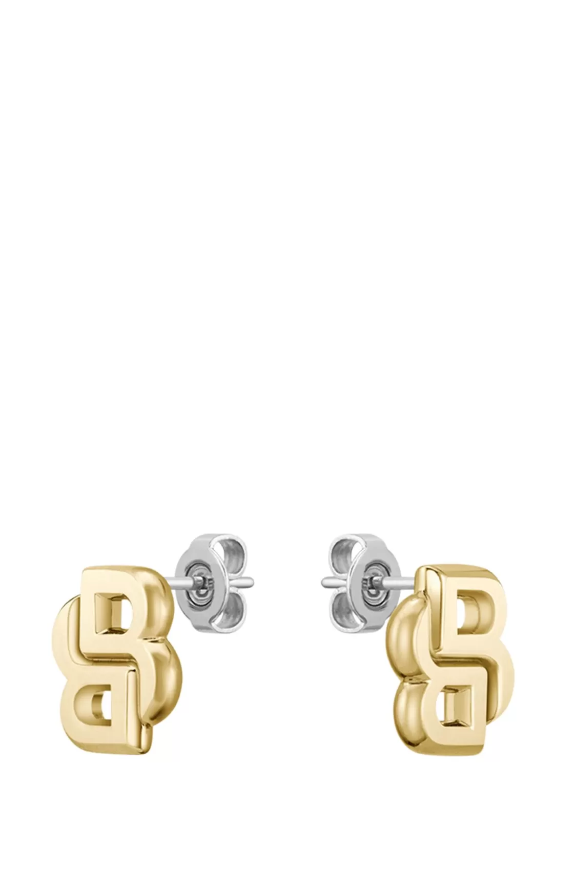 HUGO BOSS Gold-tone Earrings With Double B Monogram Assorted-Pre-Pack Outlet