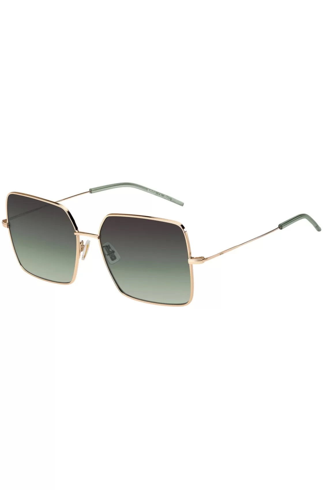 HUGO BOSS Gold-tone Sunglasses With Green End-tips Assorted-Pre-Pack Best