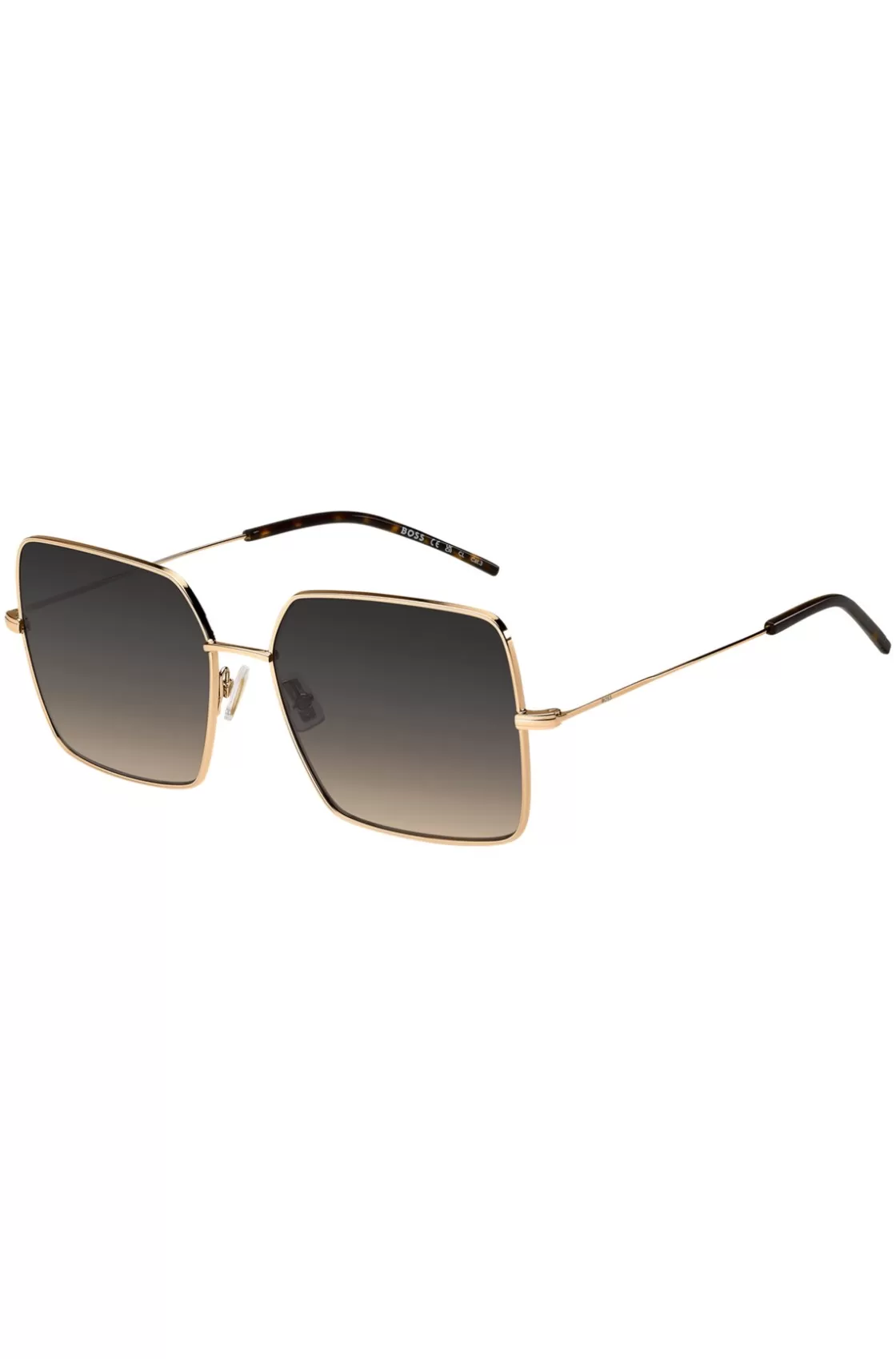 HUGO BOSS Gold-tone Sunglasses With Havana Details Assorted-Pre-Pack Cheap
