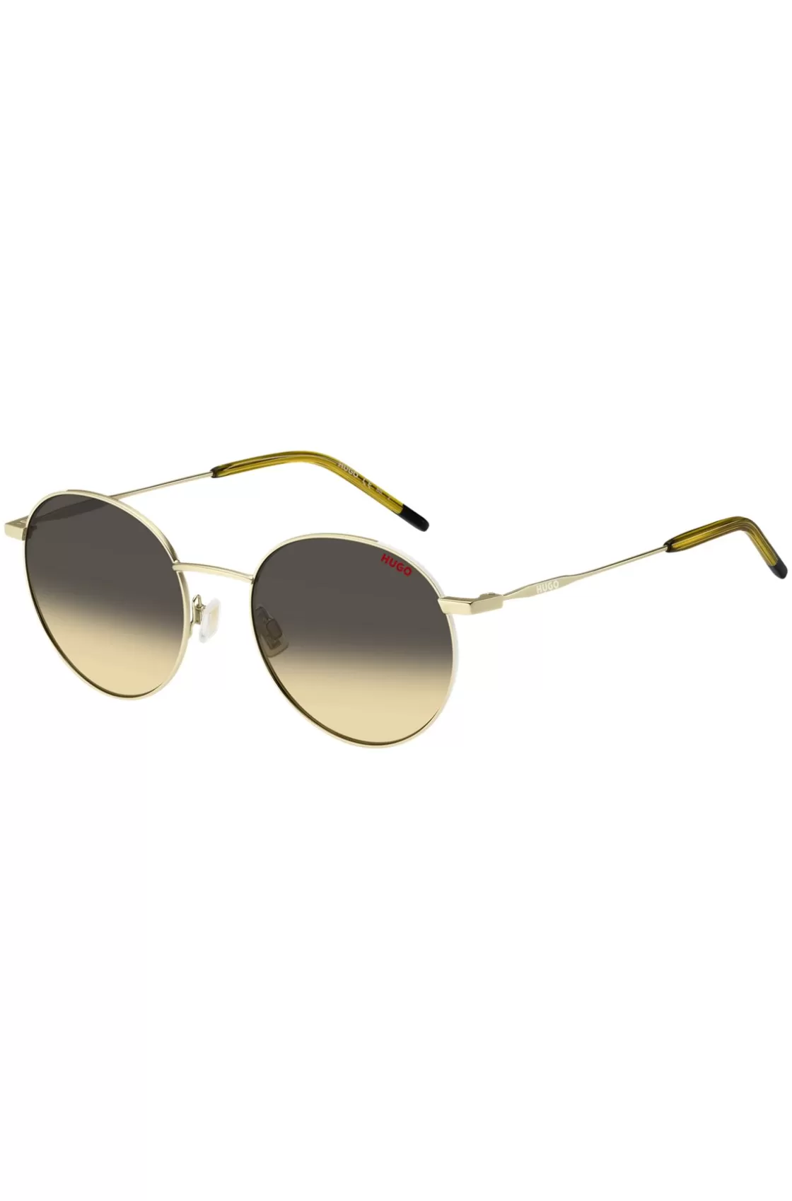 HUGO BOSS Gold-tone Sunglasses With Ombré Lenses Assorted-Pre-Pack New