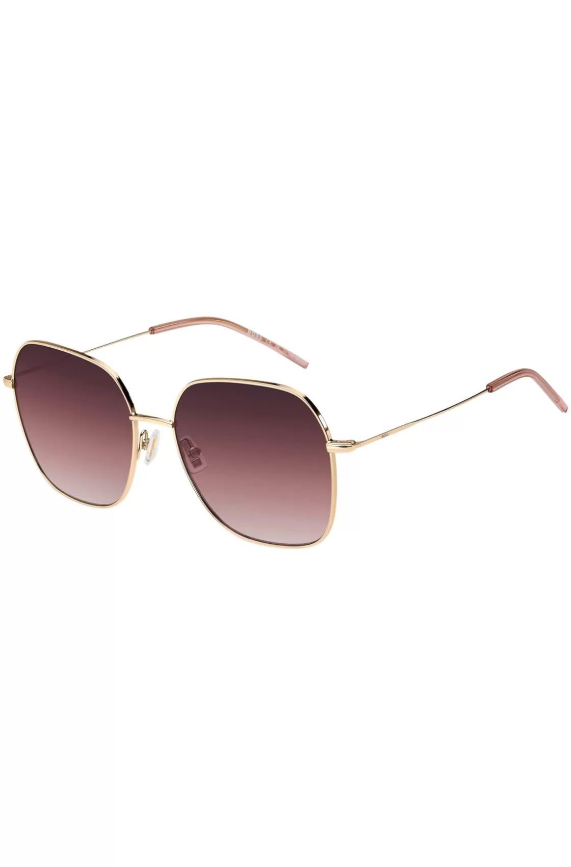 HUGO BOSS Gold-tone Sunglasses With Pink Details Assorted-Pre-Pack New