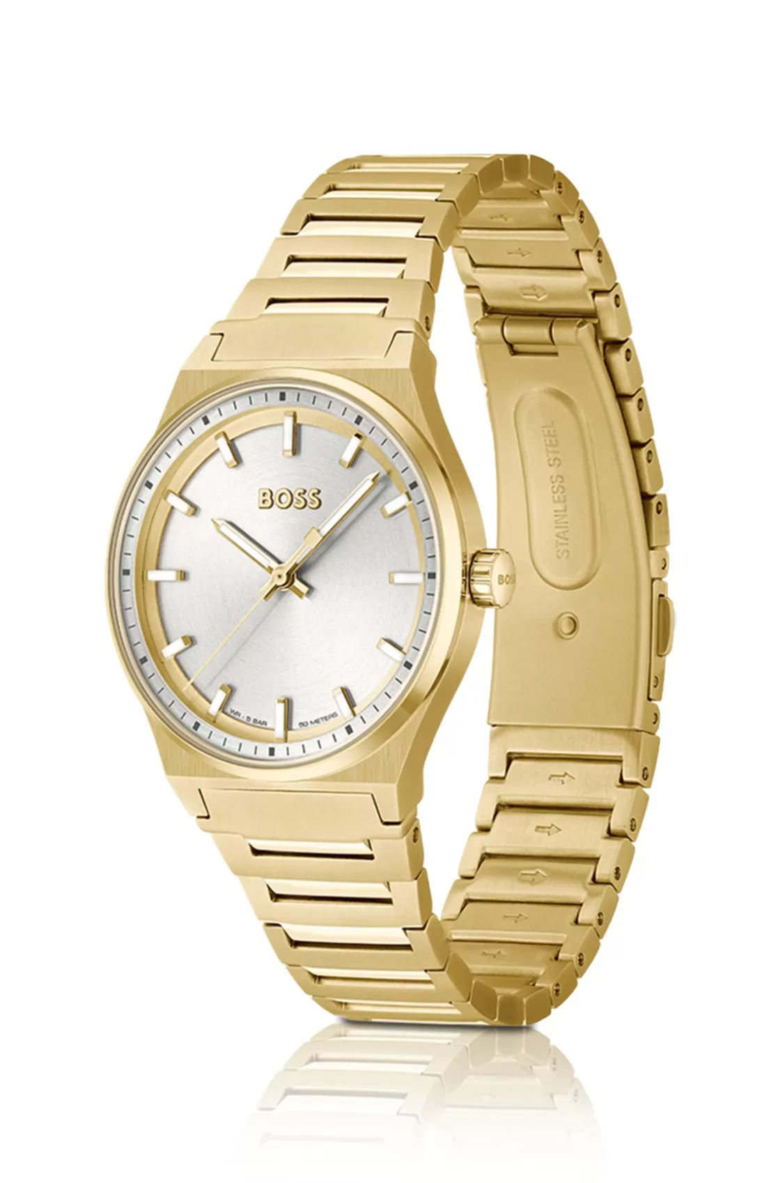 HUGO BOSS Gold-tone Watch With Link Bracelet Assorted-Pre-Pack Shop